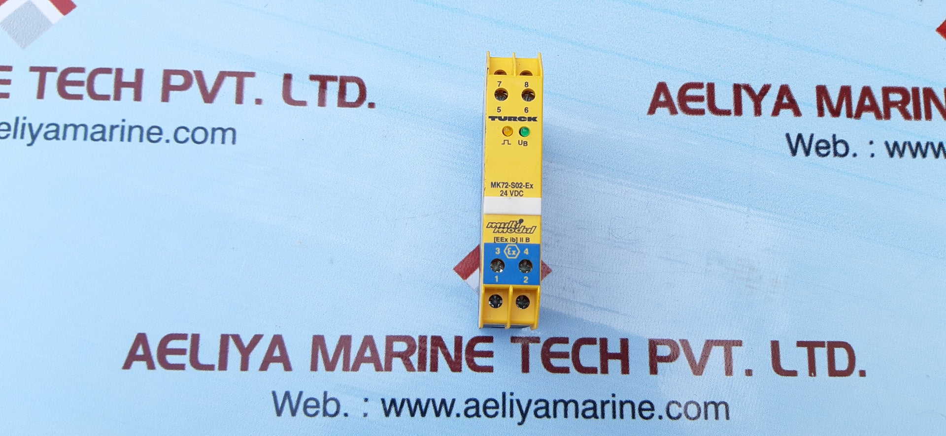 Turck mk72-s02-ex 24vdc multi modul relay