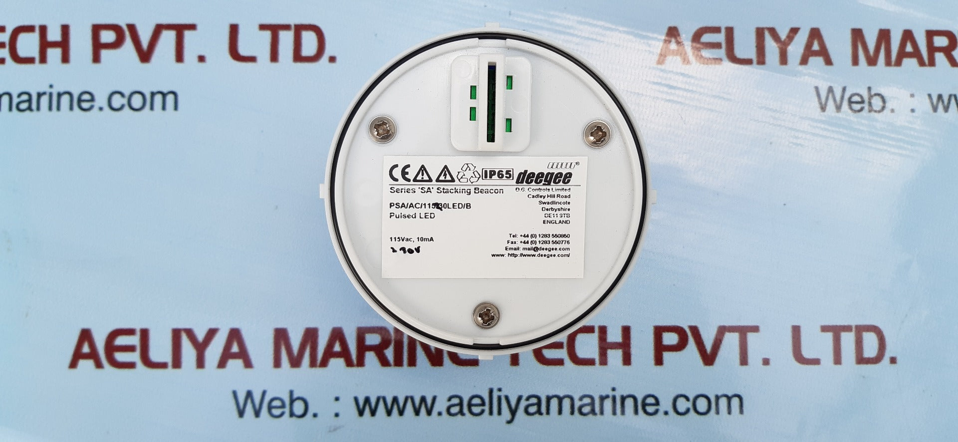 Deegee psa/ac/115230/led/b pulsed blue led