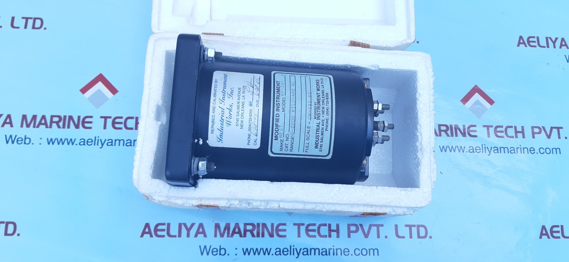Westinghouse kp-241 megawatts meter 0-2000
