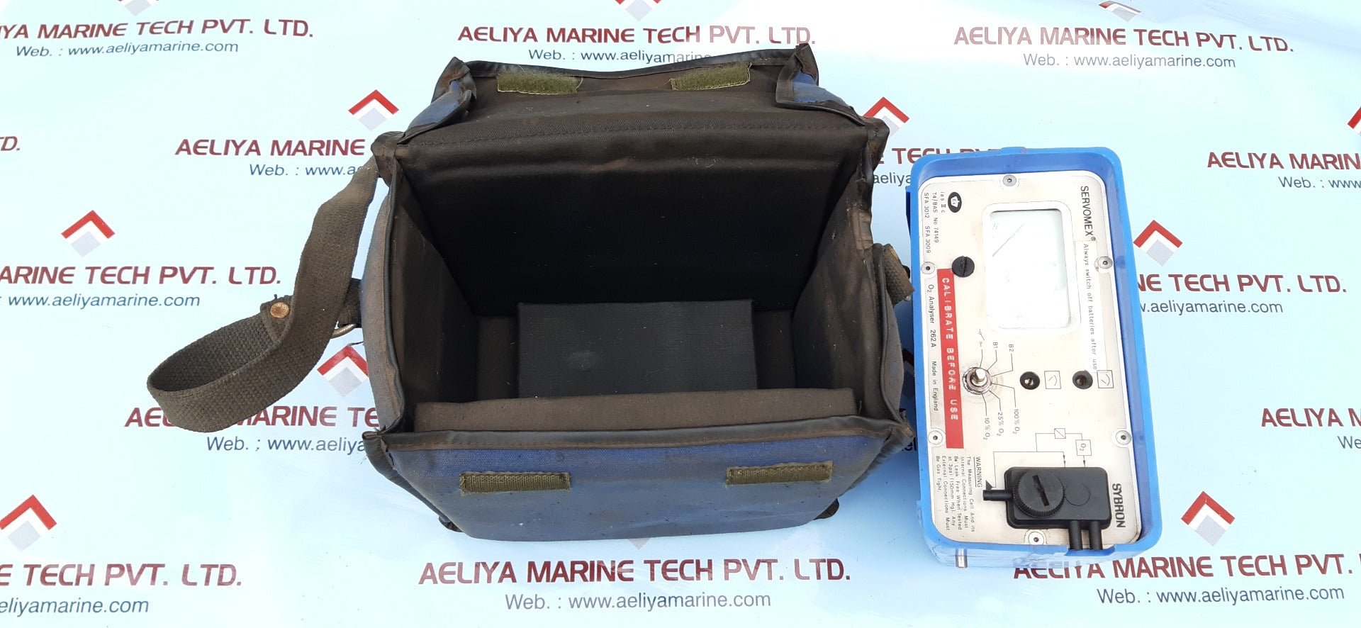Servomex o2 oxygen analyser 262a