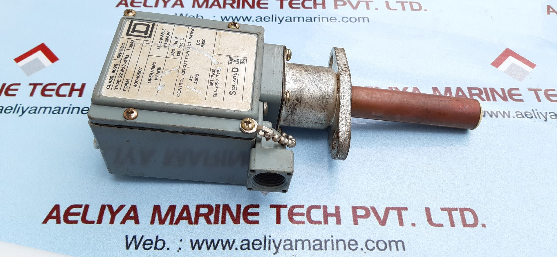 Square D gzw23-s113 pressure switch