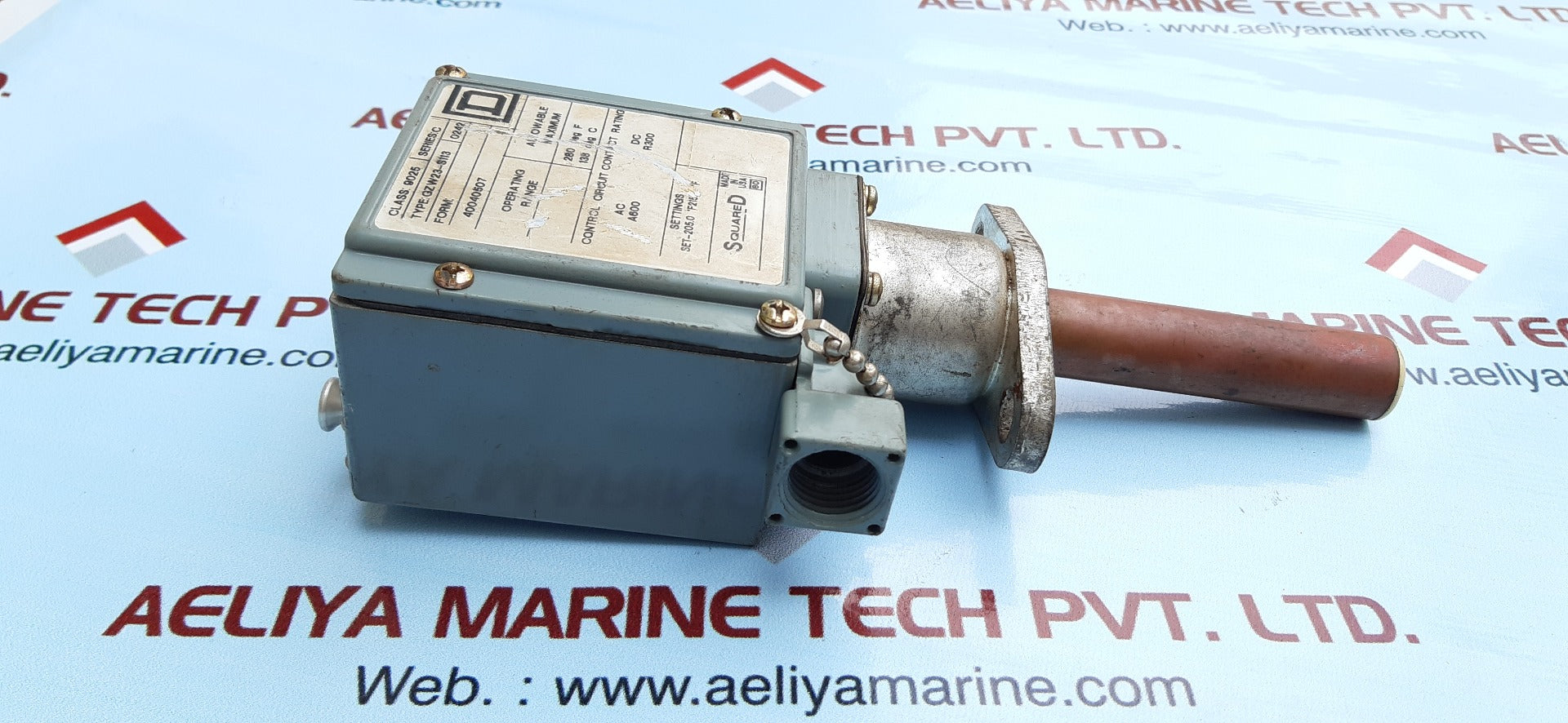 Square D gzw23-s113 pressure switch