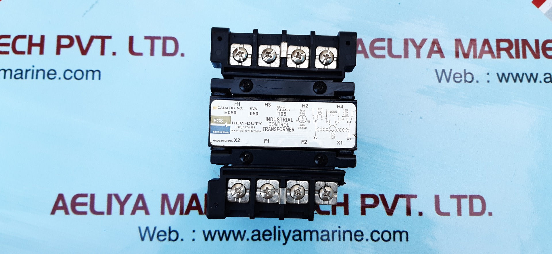 Egs hevi duty e050 industrial control transformer kva.050