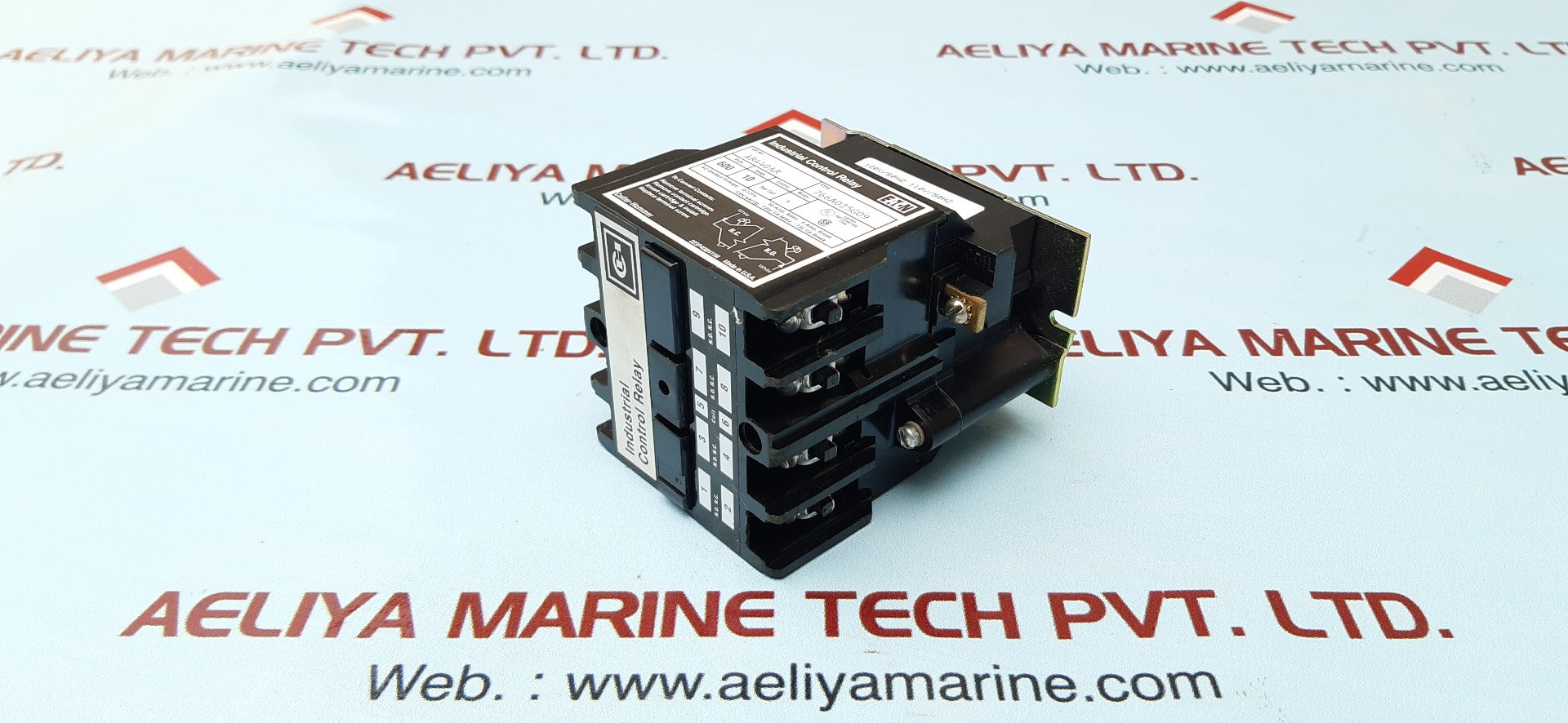 Eaton cutler-hammer ar440ar industrial control relay 600volt 10amps