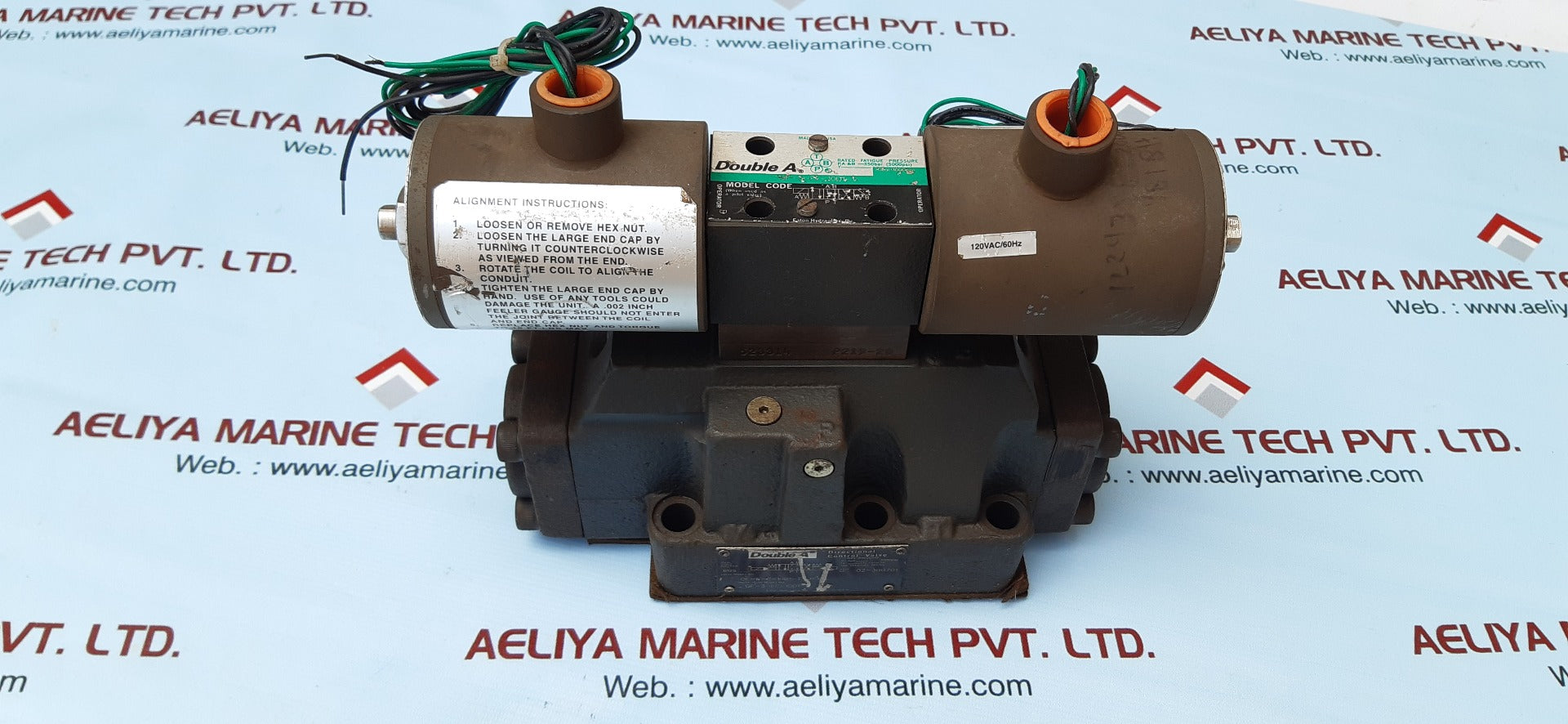 Eaton double a qf-8-c-10b1-t-j-v directional control valve