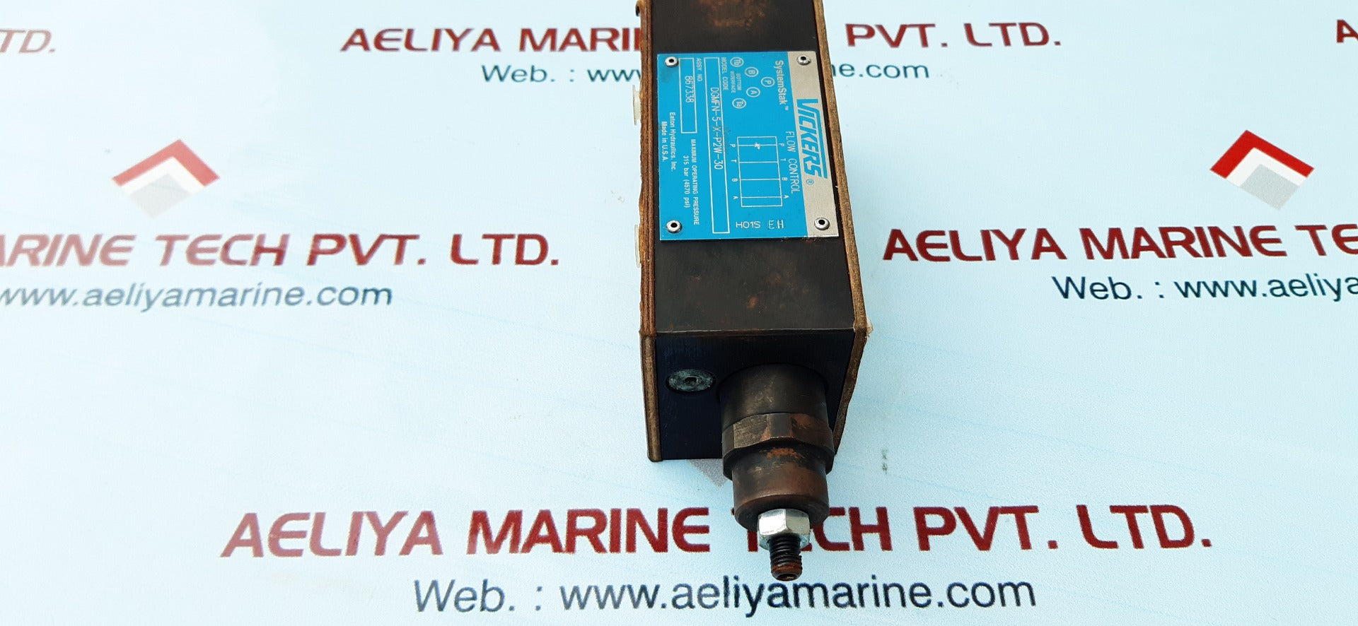 Eaton vickers dgmfn-5-x-p2w-30 system stak hydraulic flow control valve