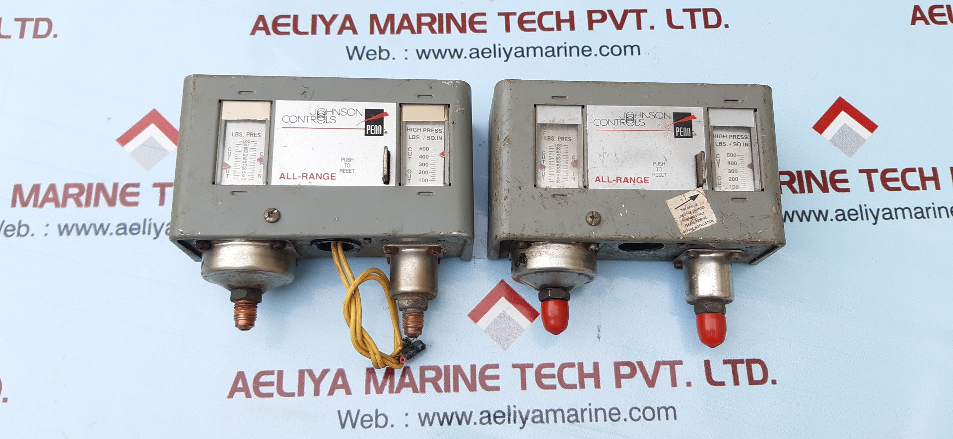 Johnson controls p170ma-1 all range dual pressure controller