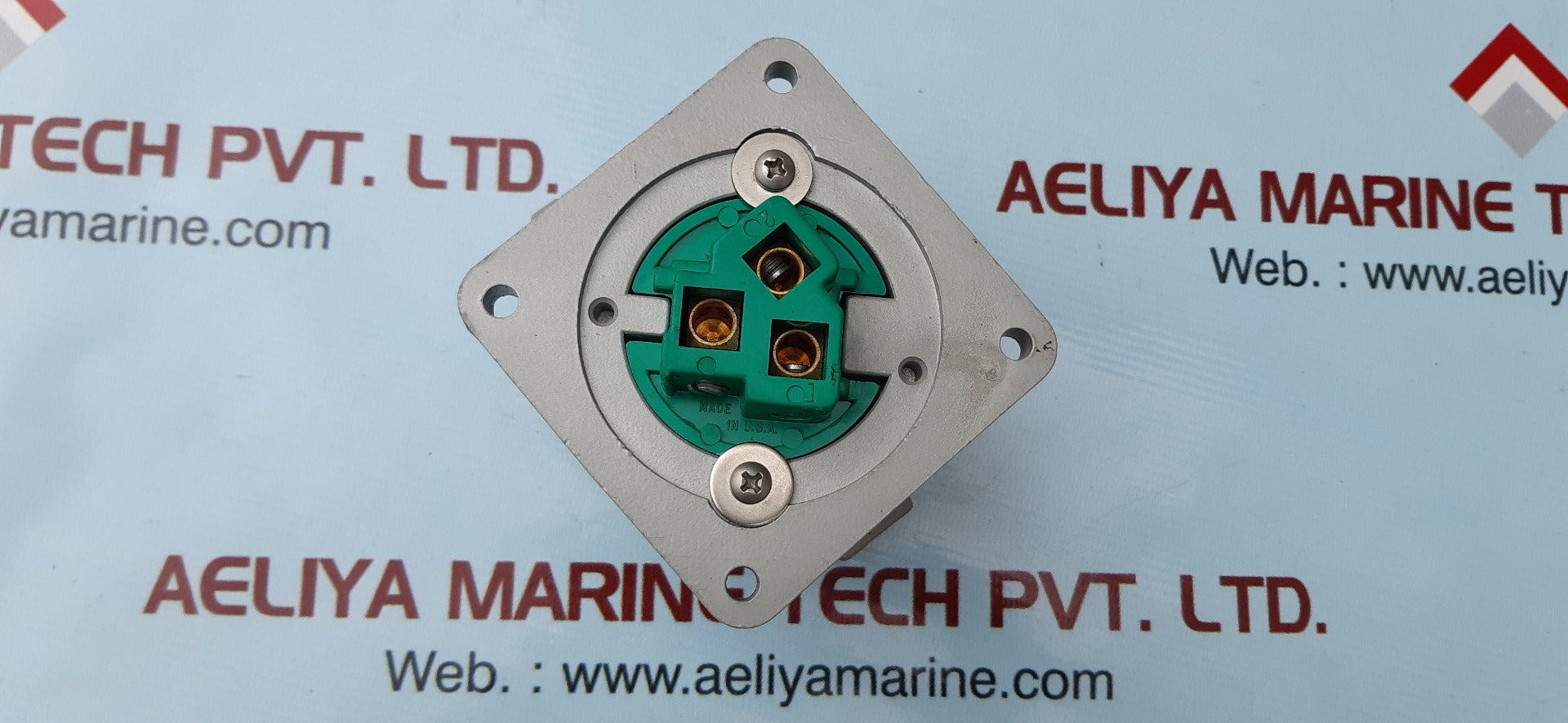 Appleton adr3033 receptacle 3-wire 3-pole 30-amp style1