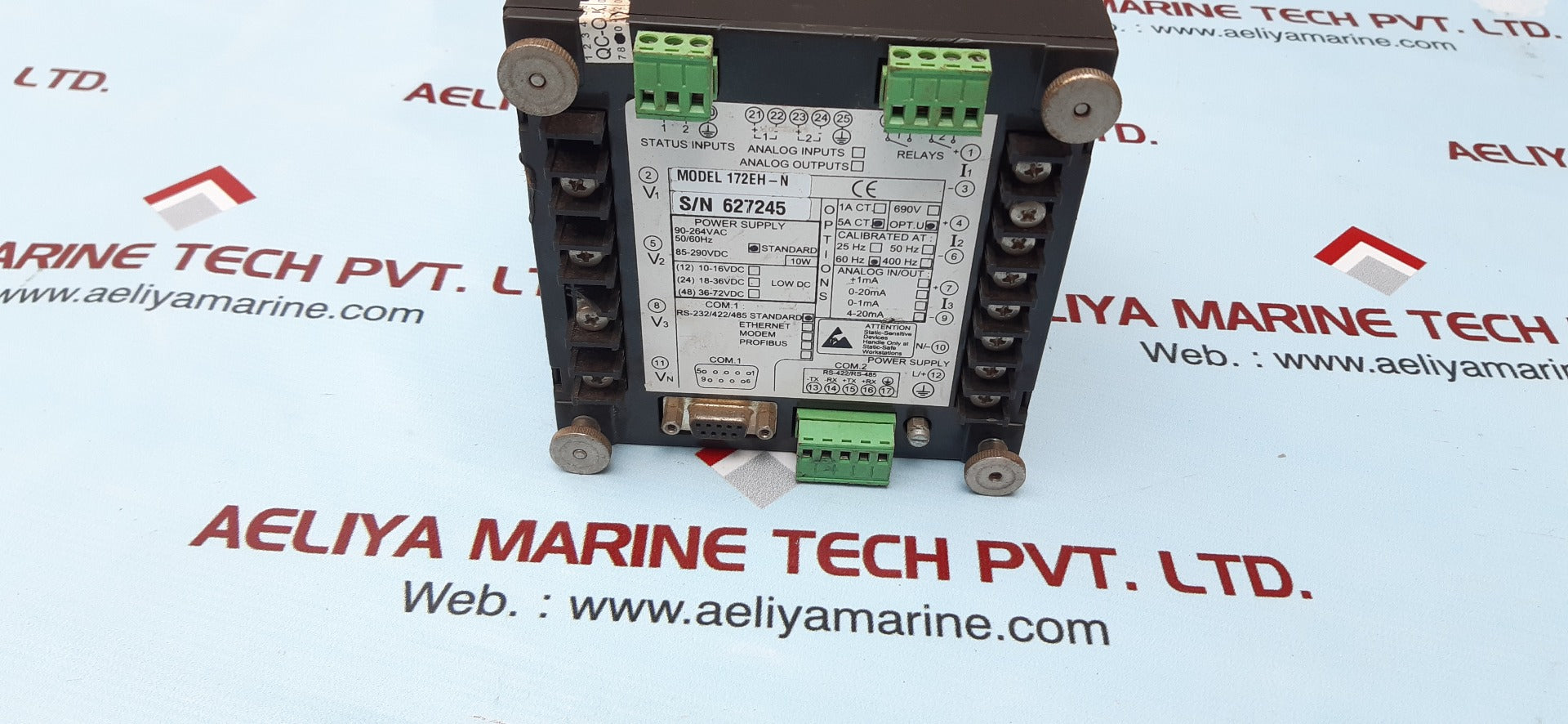 Satec pm172eh advanced power analyzer