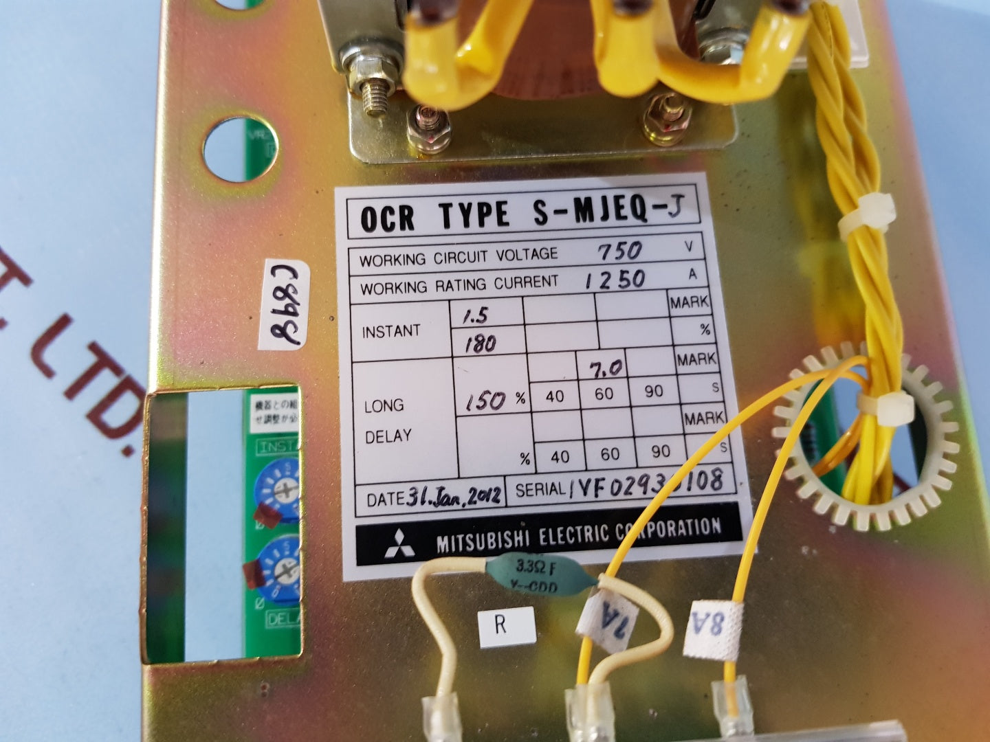 Mitsubishi S-mjeq-j Servo Driver