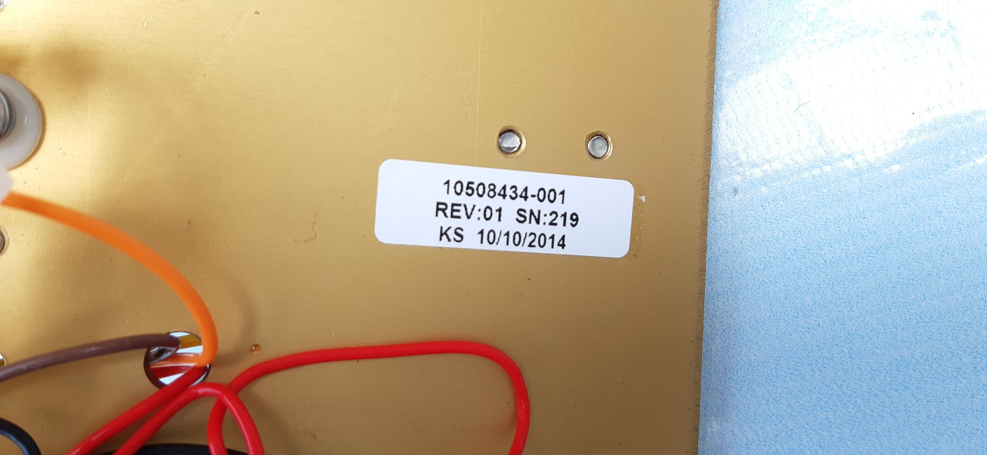 Field current selector 15-10001 pcb