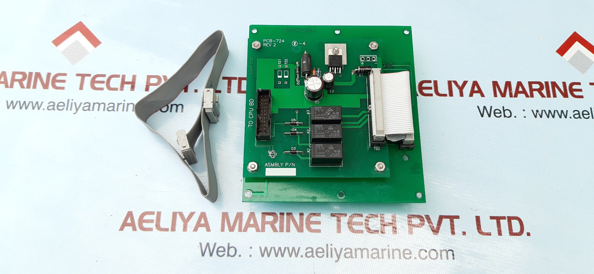 Fire and safety s-123 board pcb-724/pcb-730 rev 2