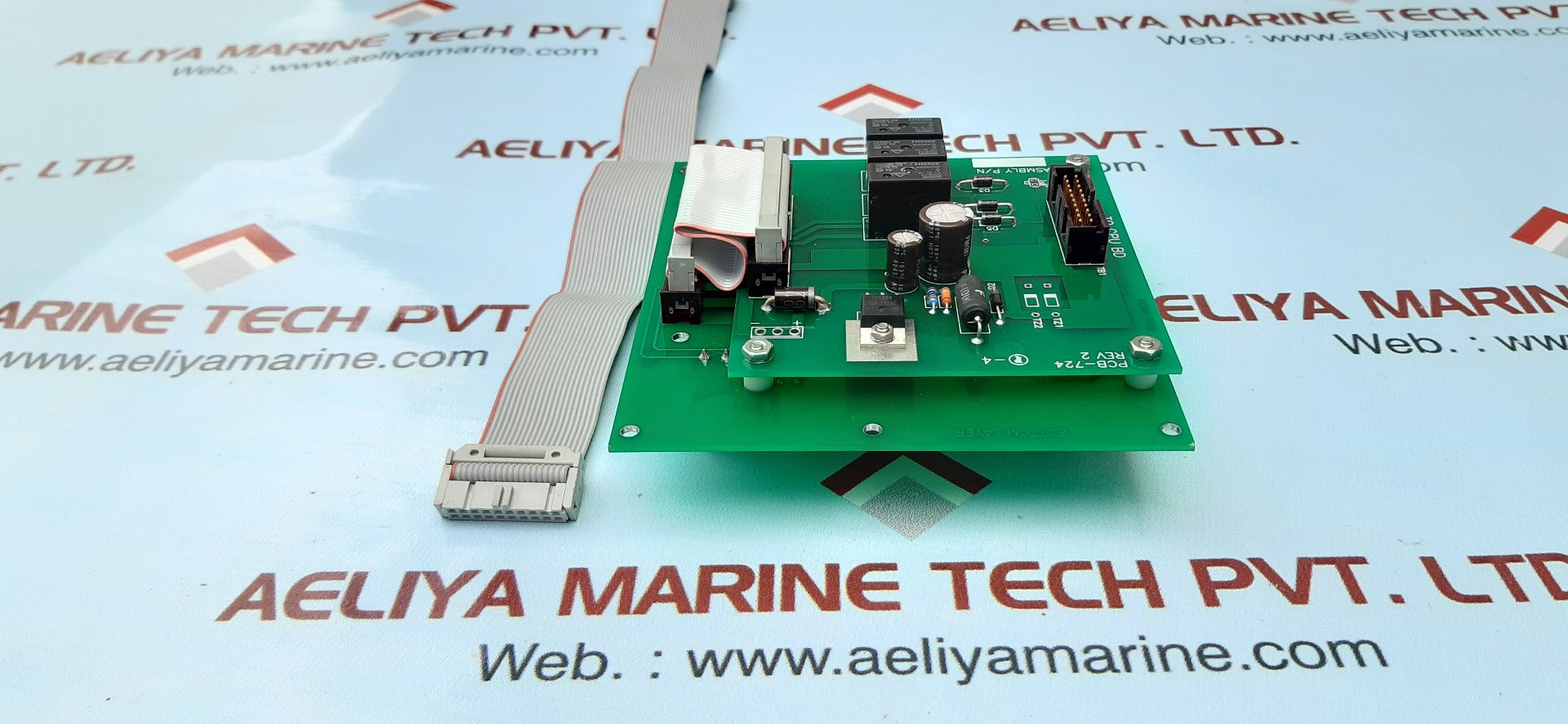 Fire and safety s-123 board pcb-724/pcb-730 rev 2