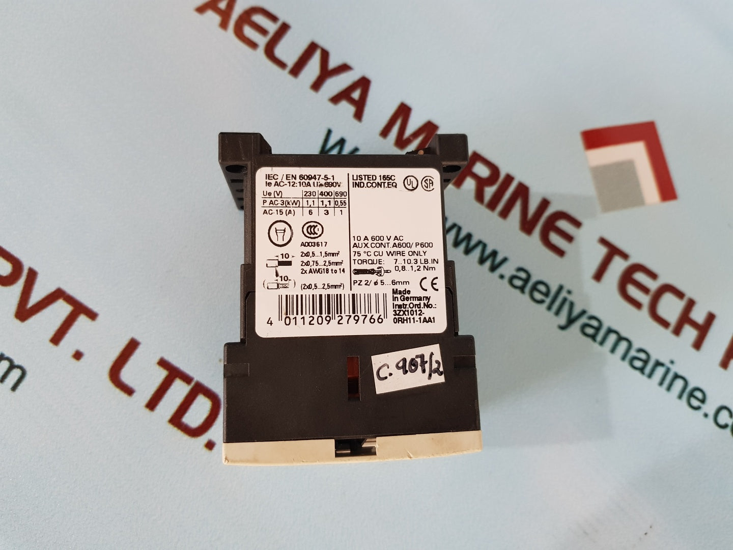 Siemens 3rh1140-1ap00 contactor