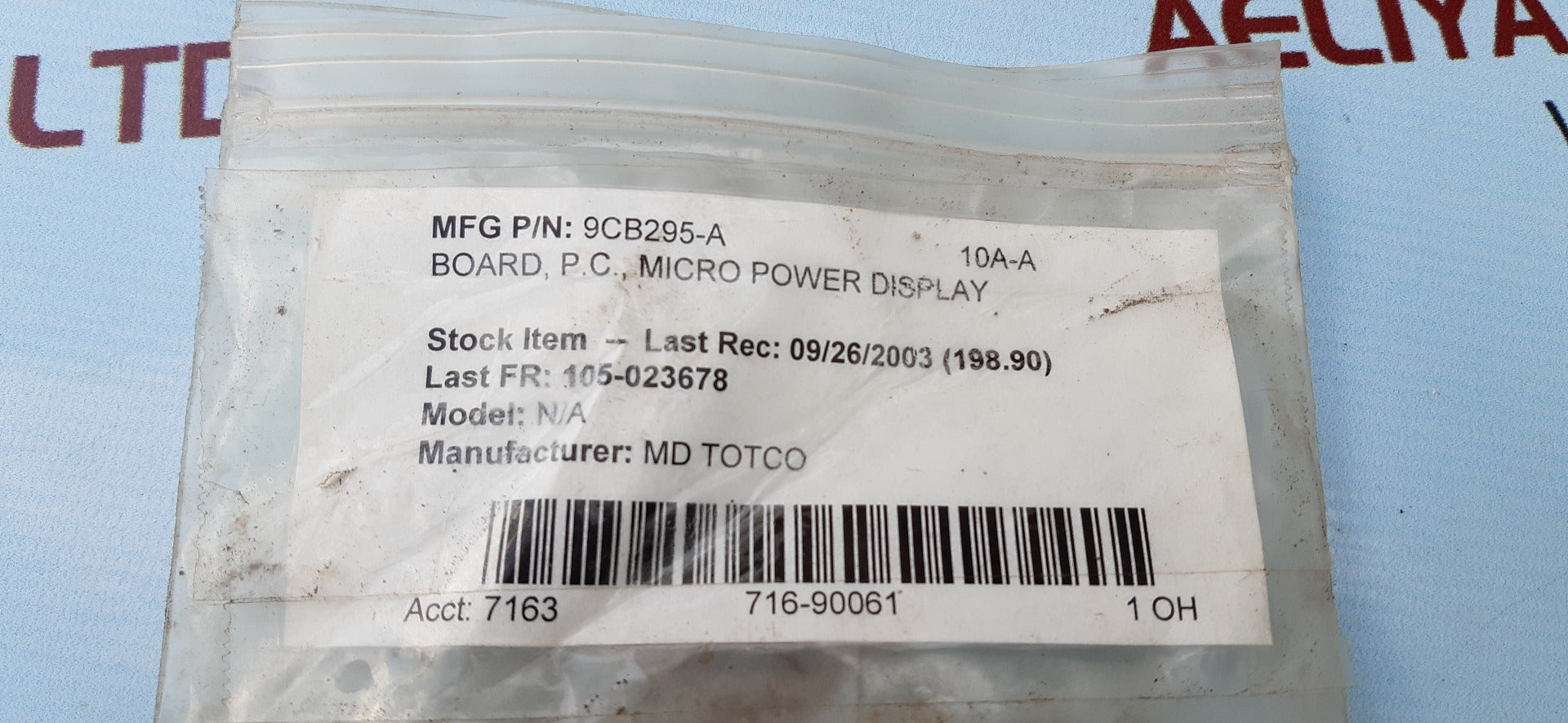 Martin decketr lsc-10 power display board