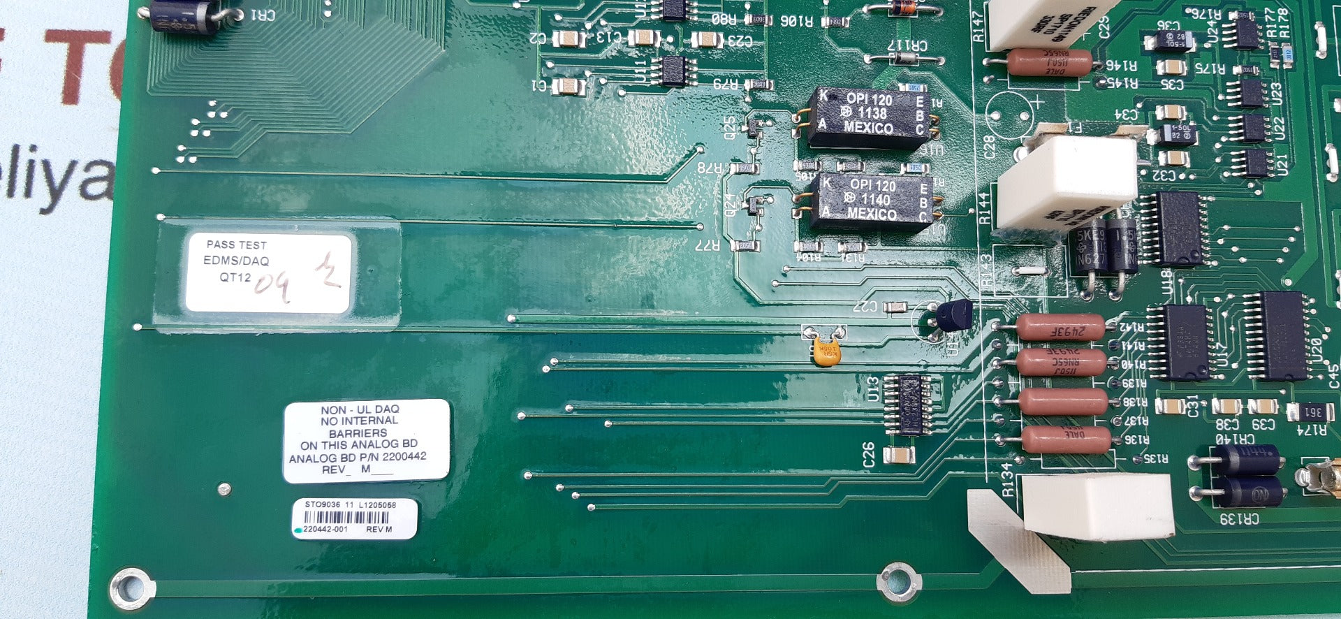 M/d totco 40219505 j3 fab rev b analog pcb board