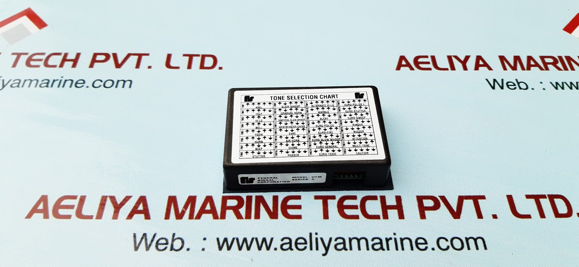 Federal signal utm universal tone module