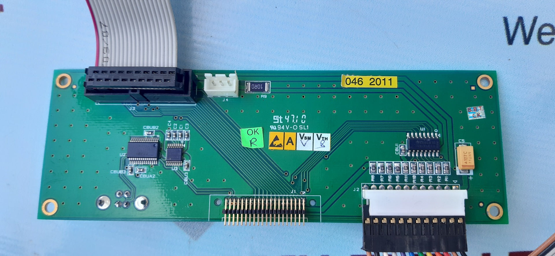 Cfag320240cx pcb with abb 1hyc418000-402