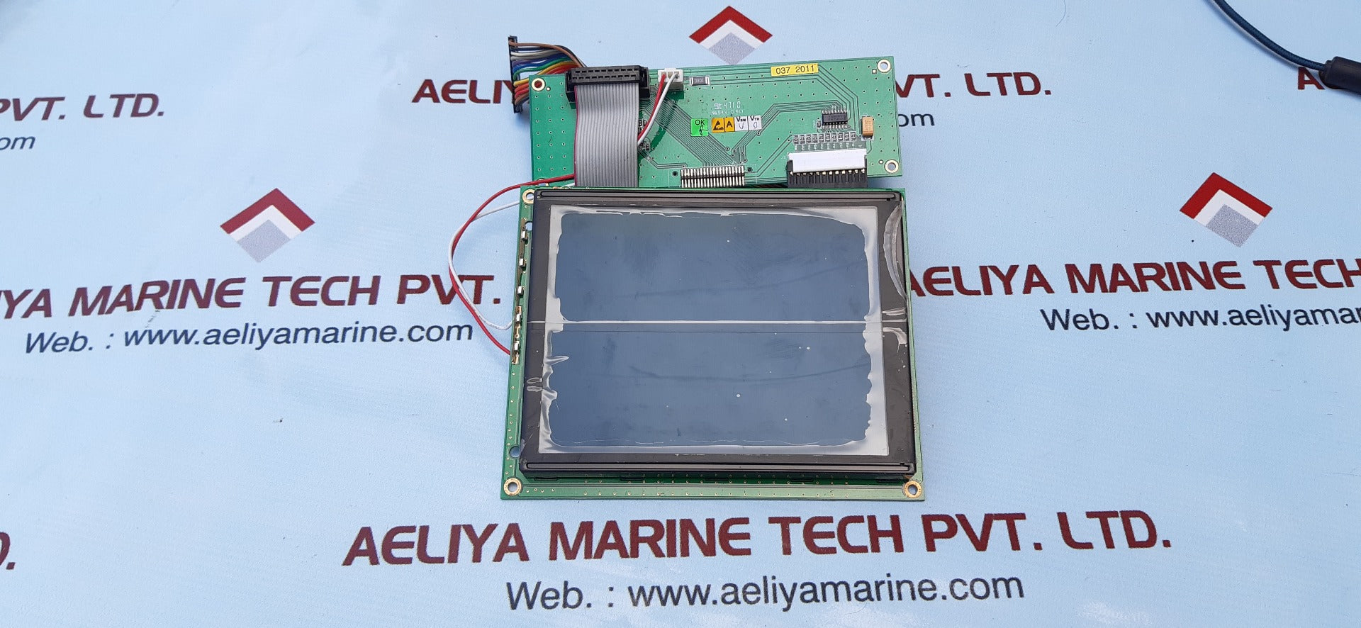 Cfag320240cx monochrome lcd with abb 1hyc418000-402 card