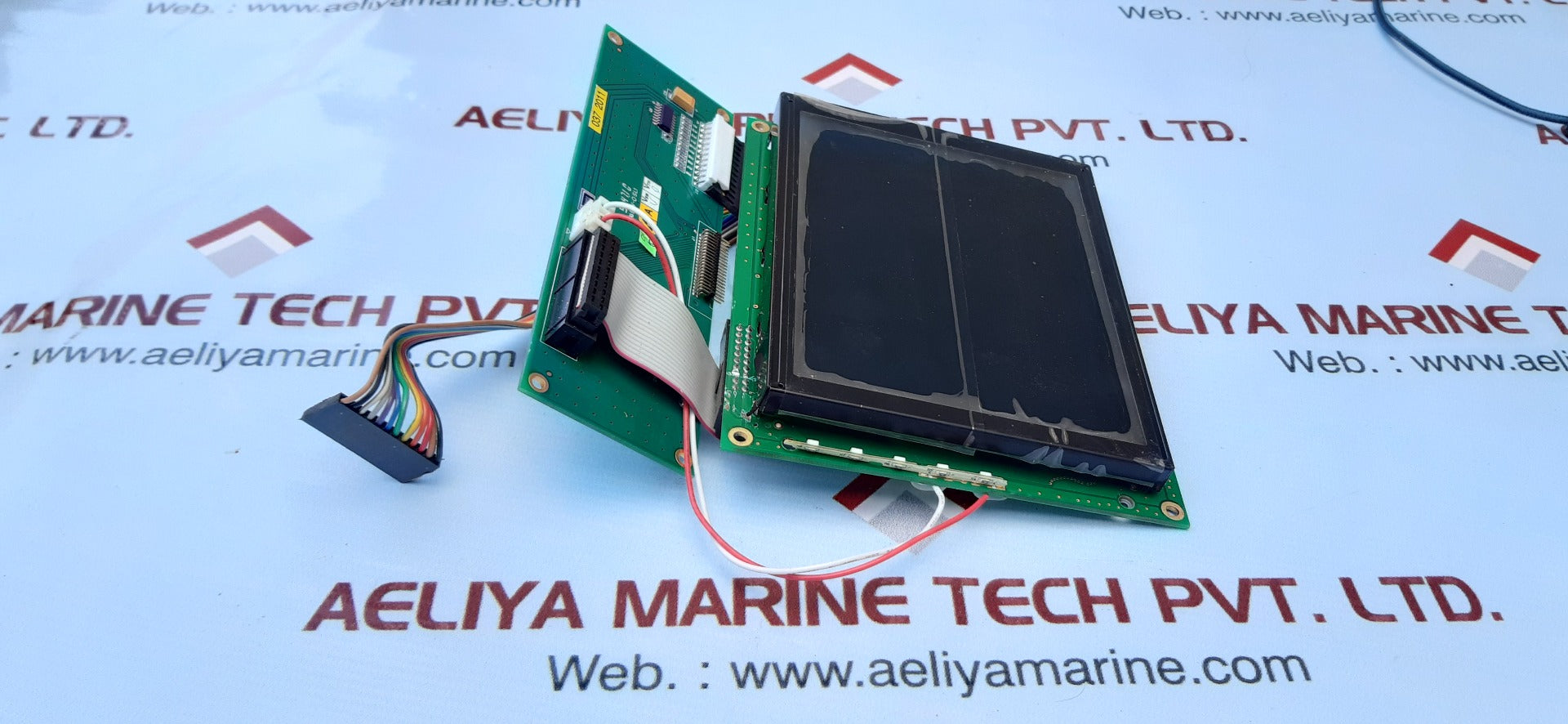 Cfag320240cx monochrome lcd with abb 1hyc418000-402 card