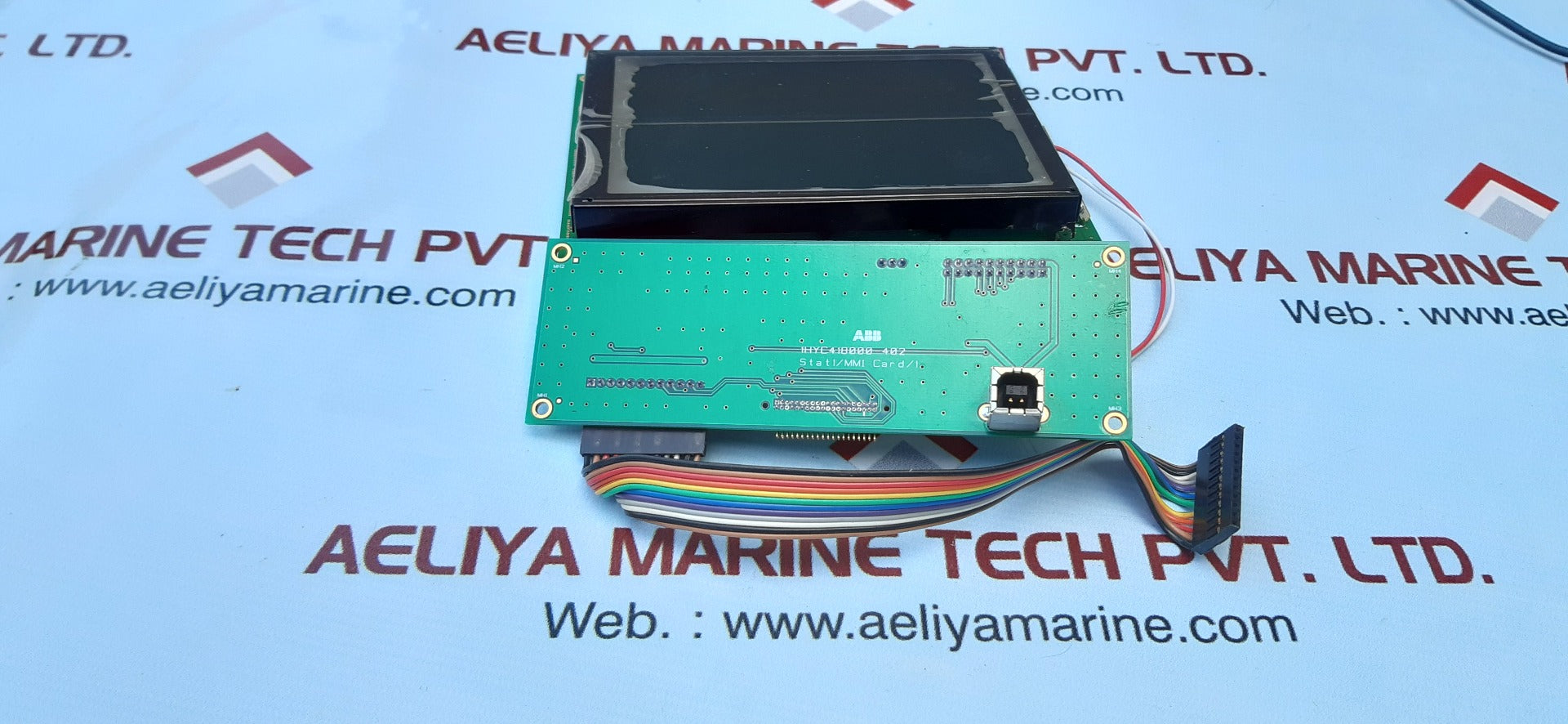 Cfag320240cx monochrome lcd with abb 1hyc418000-402 card