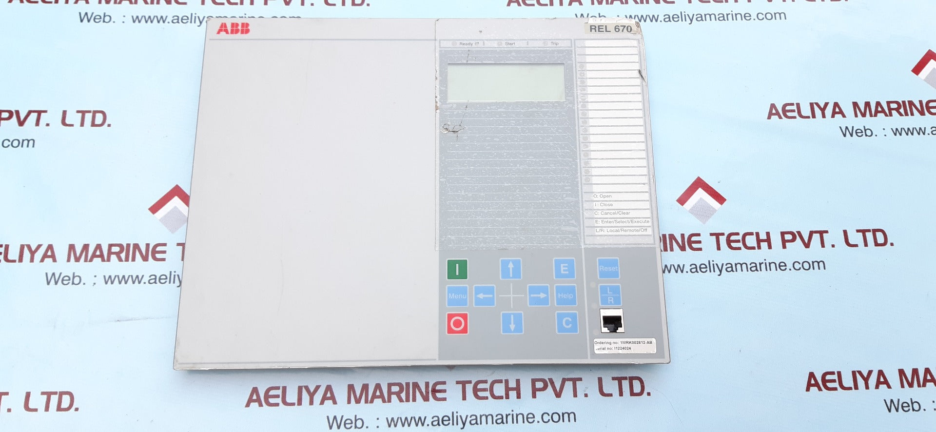 Abb rel670 display 1mrk00008-pb 3/4 small_rev.r.b0