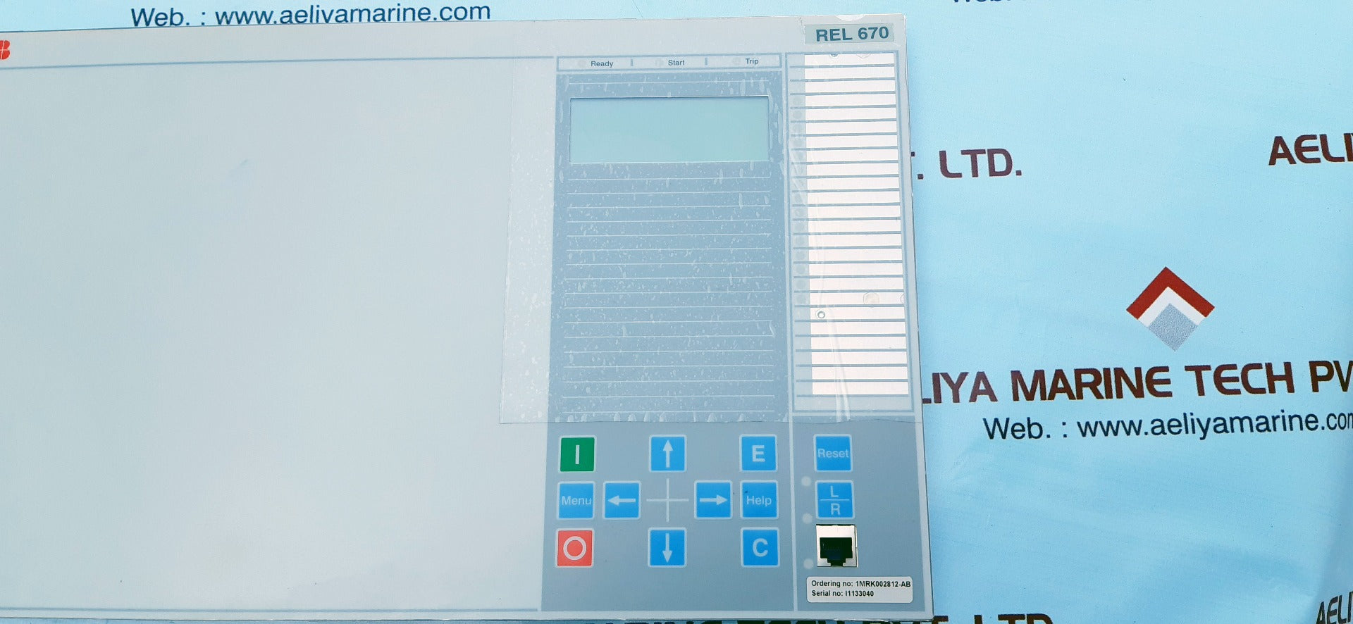Abb rel670 display 1mrk00008-kb