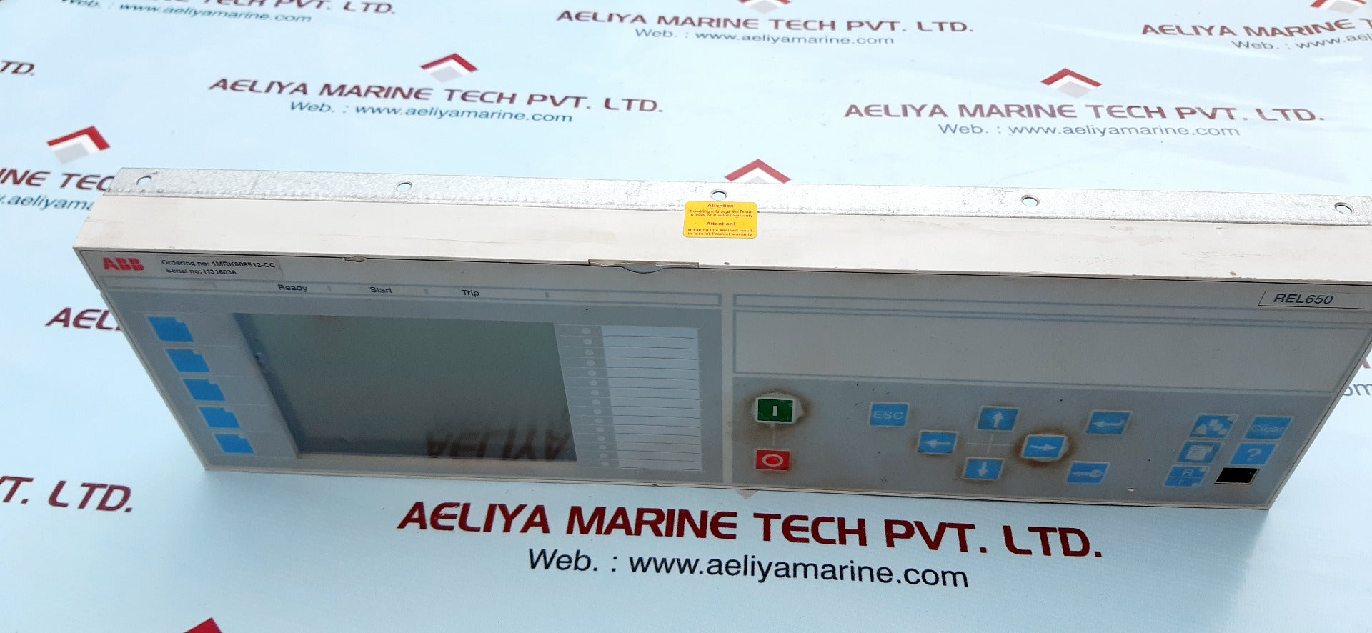 Abb rel650 display panel 1khl160055r0001a