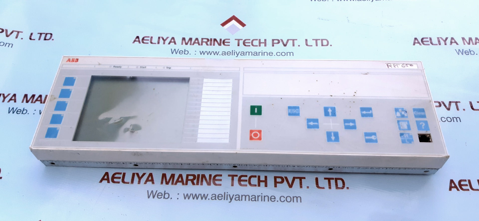 Abb ret650 display panel 1khl160055r0001a