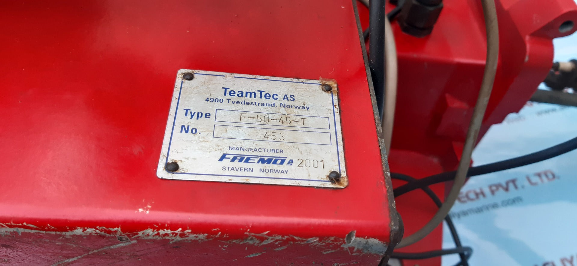 Fremo f-50-45-t oil burner