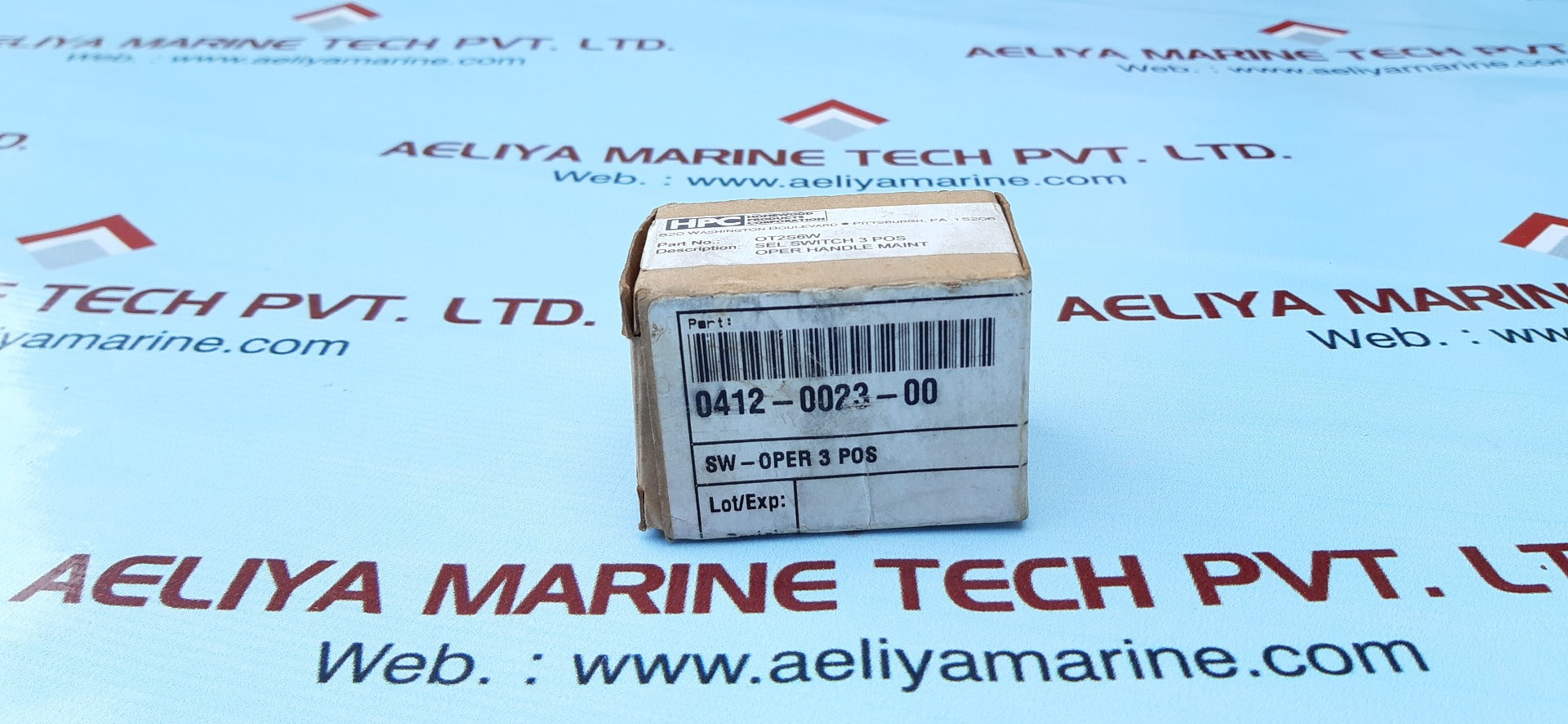 Hpc ot2s6w sel switch 3 pos oper handle maint