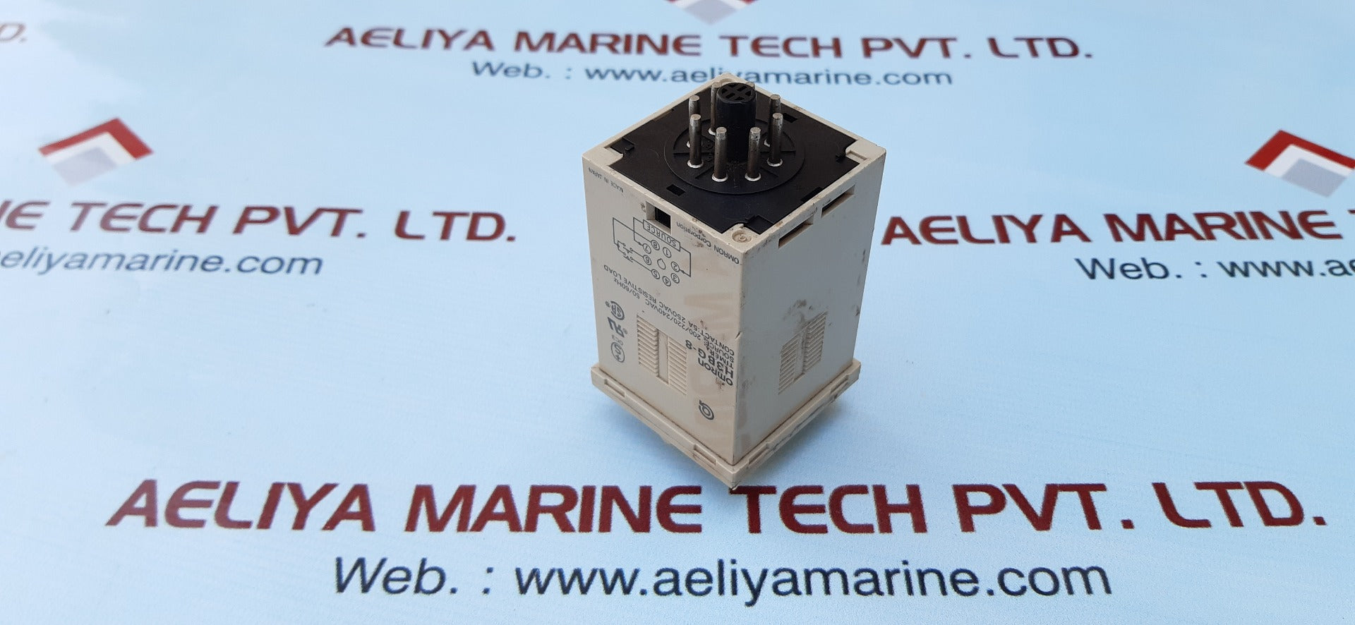Omron h3bg-8 timer relay 200/220/240vac 50/60hz