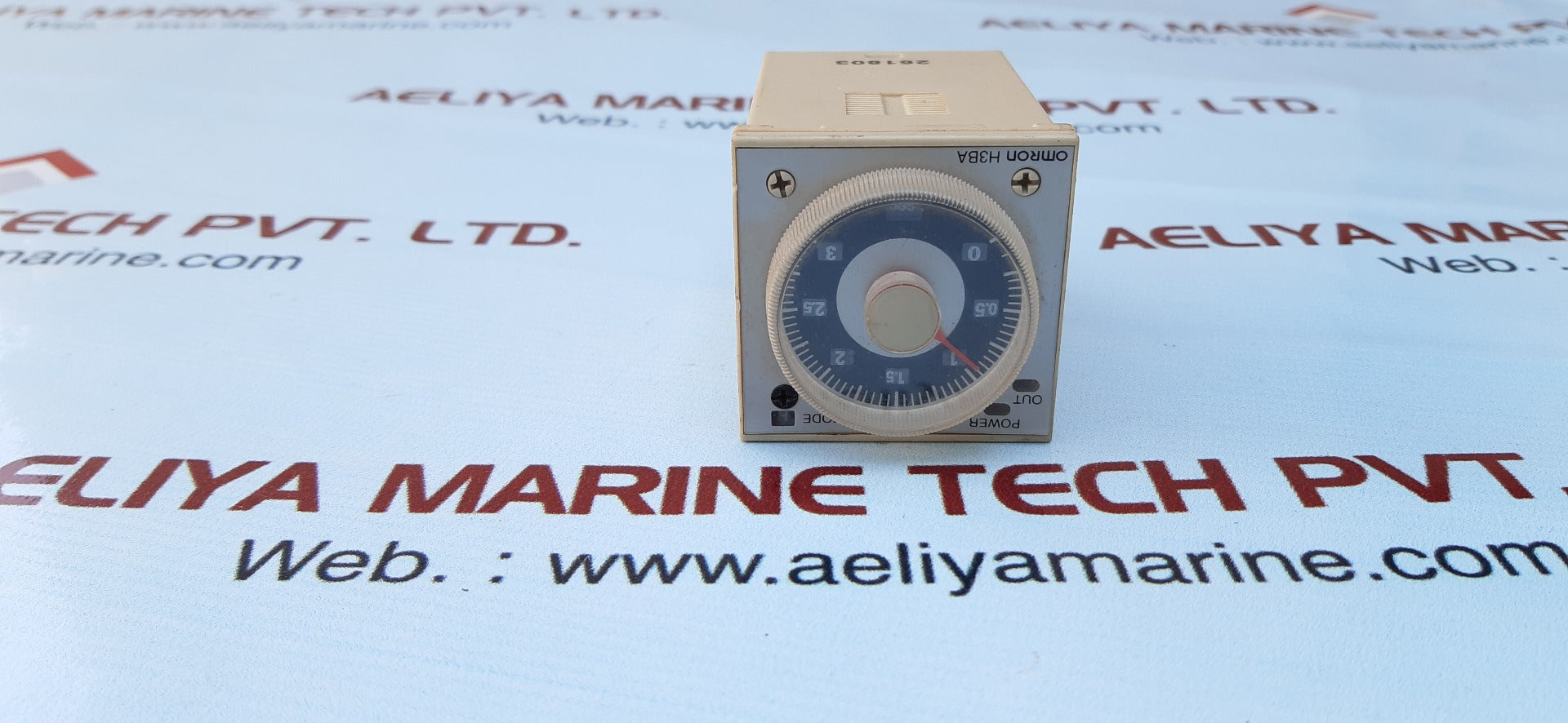 Omron h3ba-n8h time relay 110vac 50/60hz