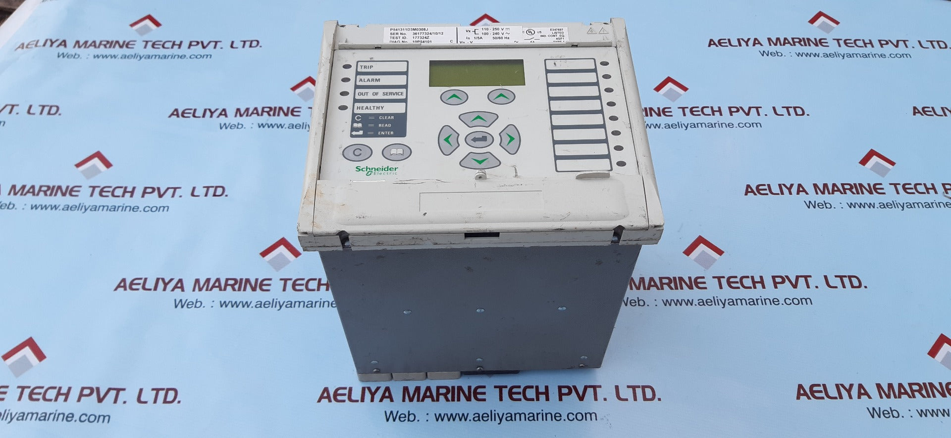 Schneider micom p541 overcurrent and earth fault relay p541311d3m0308j