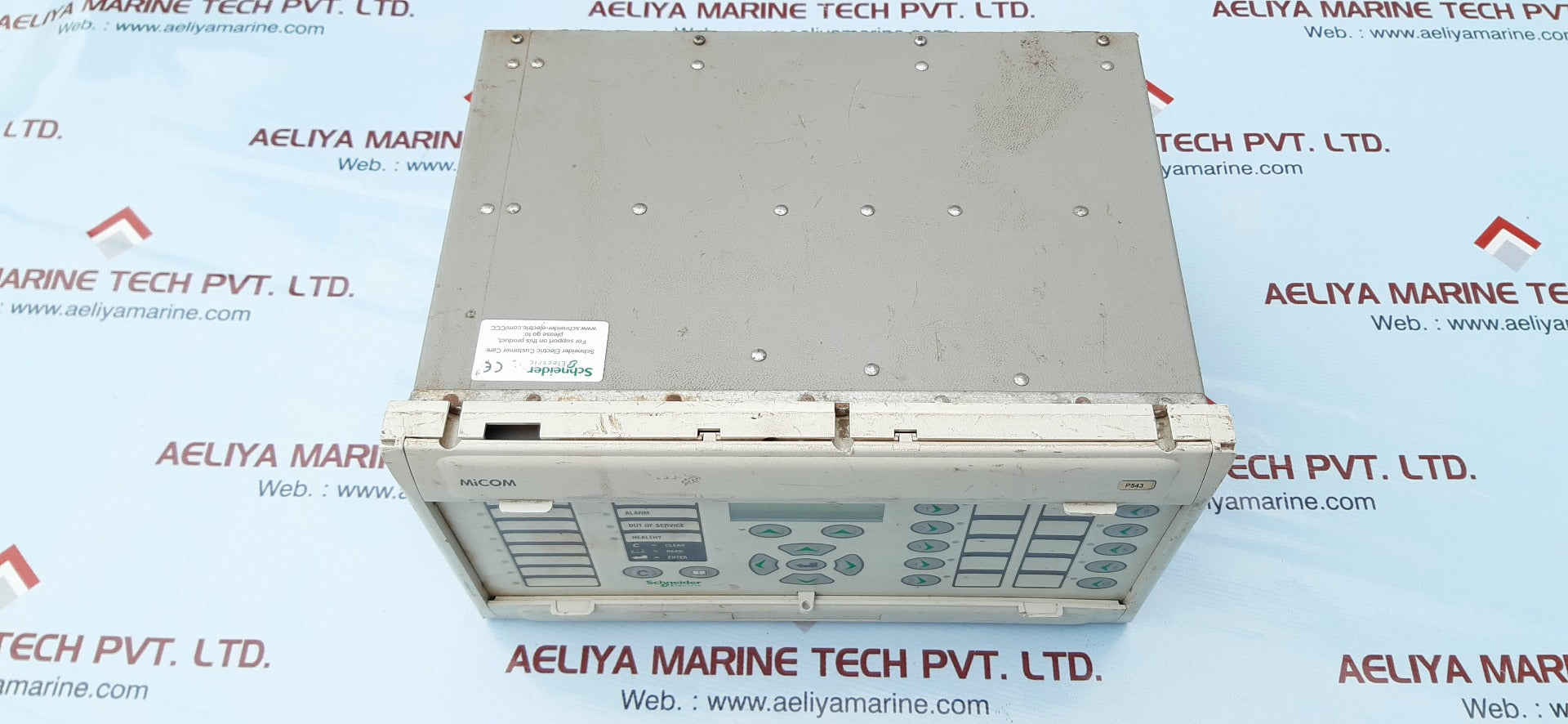 Schneider micom p543 current differential protection relay p54331pb6m0d08m