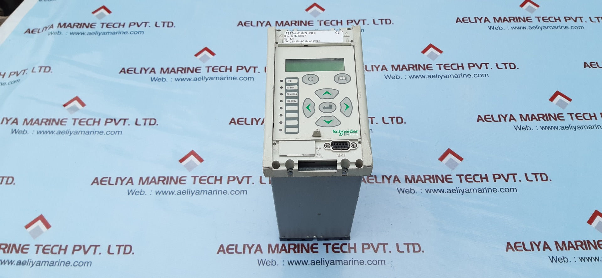 Schneider electric micom p922 voltage protection relay p9220asz312cc0