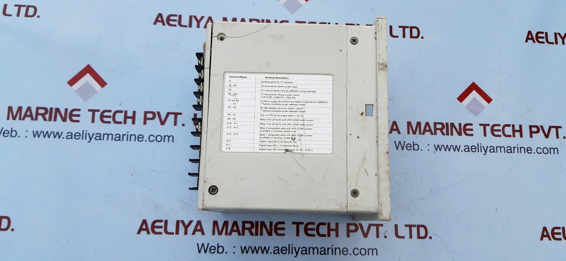 C&S electric csdpr-v2-200 rmu protection relay 18-60vdc