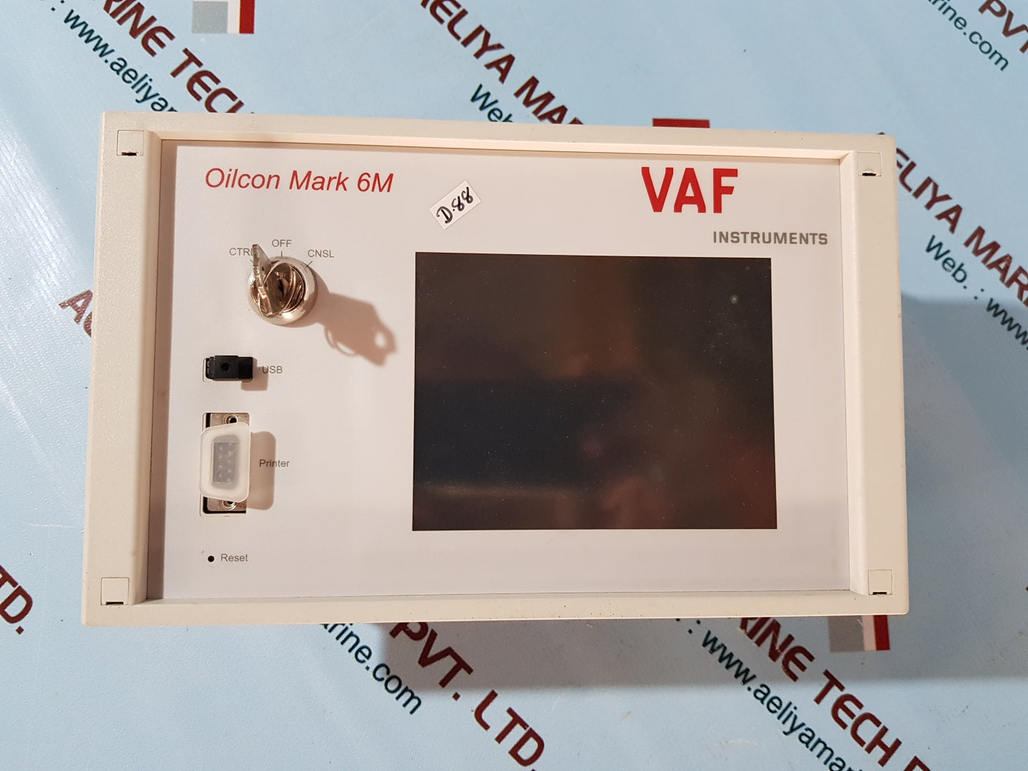 Vaf instruments oilcon mark 6m 0206-0087 oil monitoring control unit 24v-1a