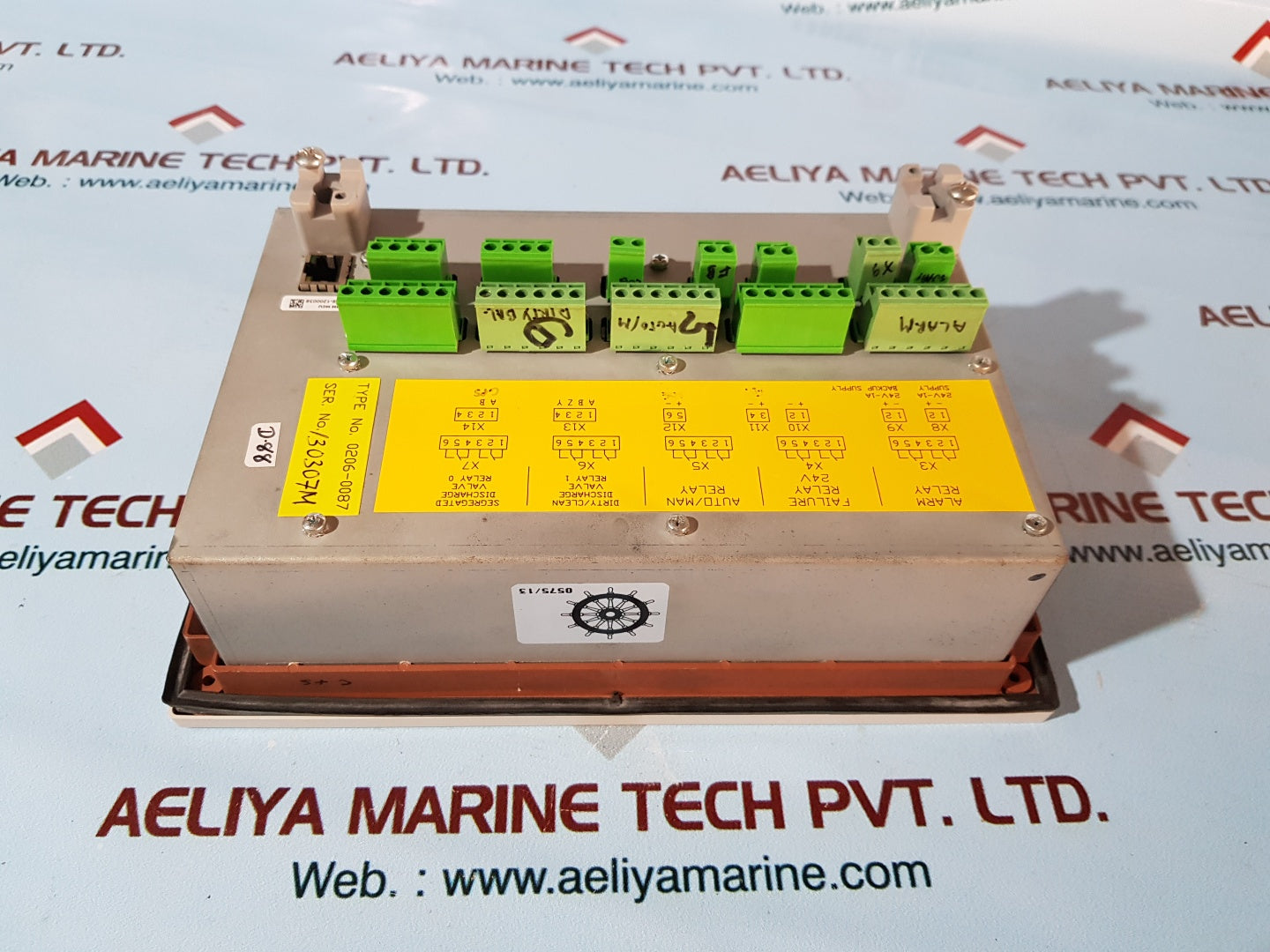 Vaf instruments oilcon mark 6m 0206-0087 oil monitoring control unit 24v-1a