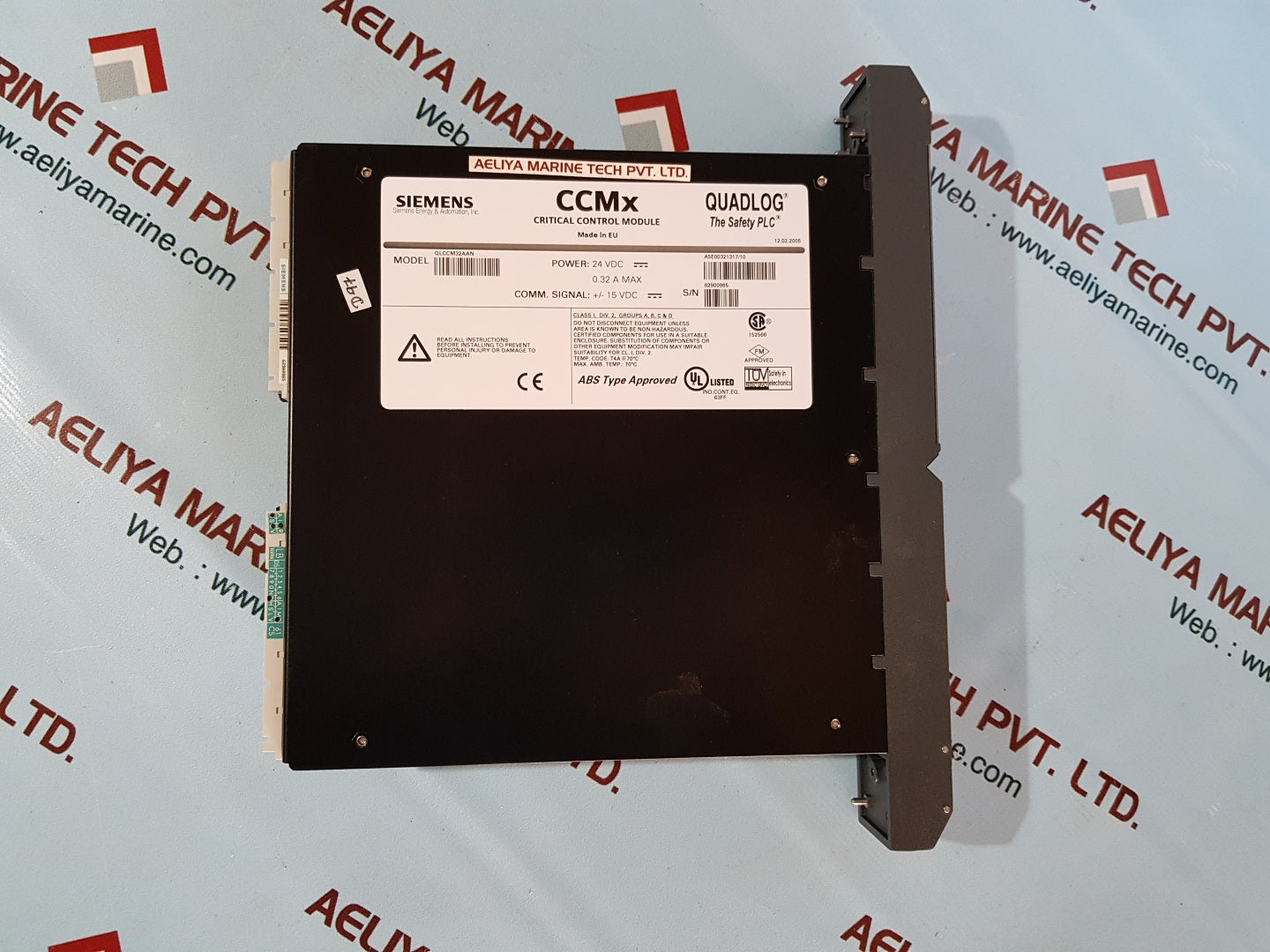 Siemens qlccm32aan ccmx quadlog critical control module