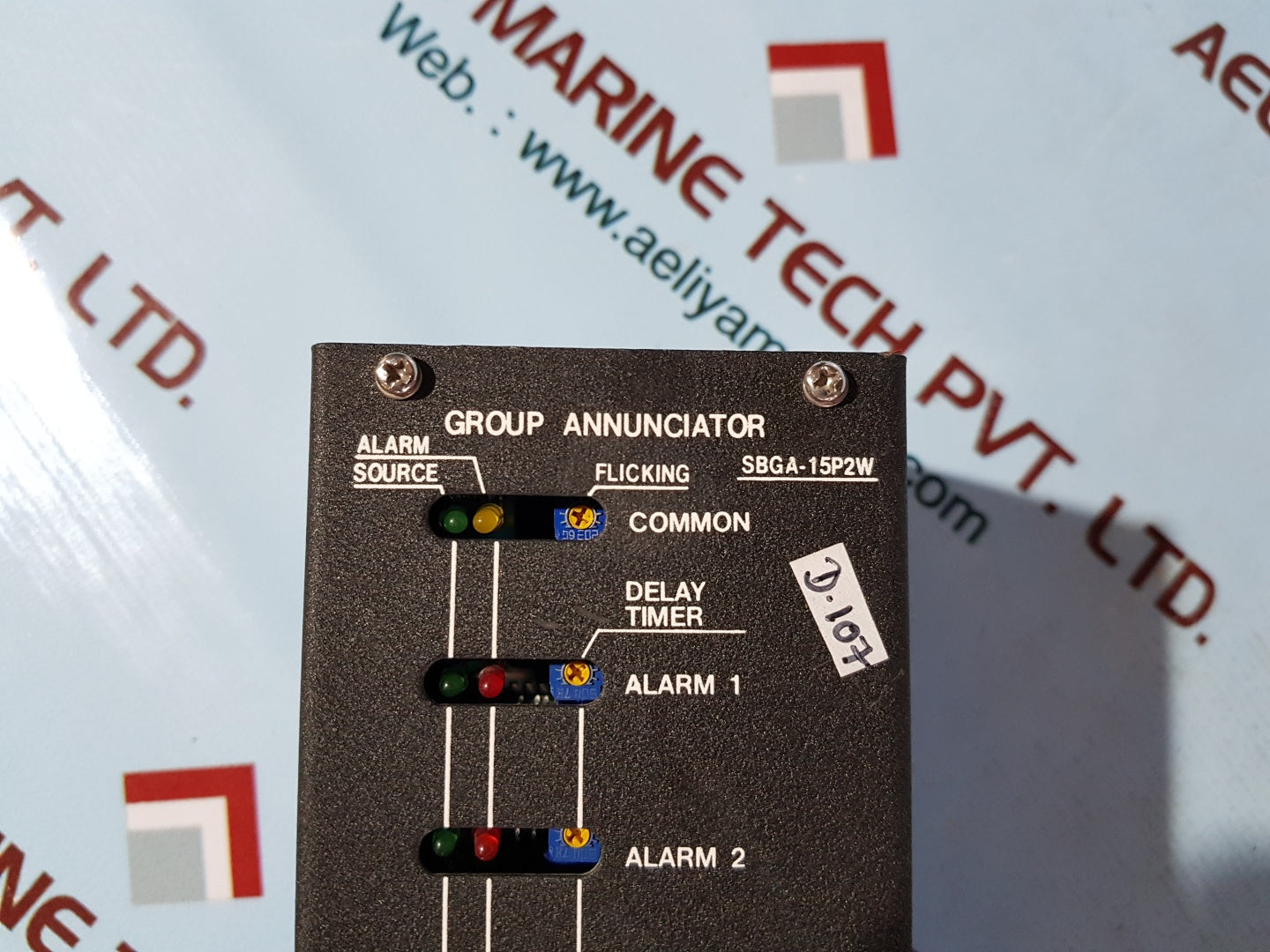 Westronics sbga-15p2w group annunciator