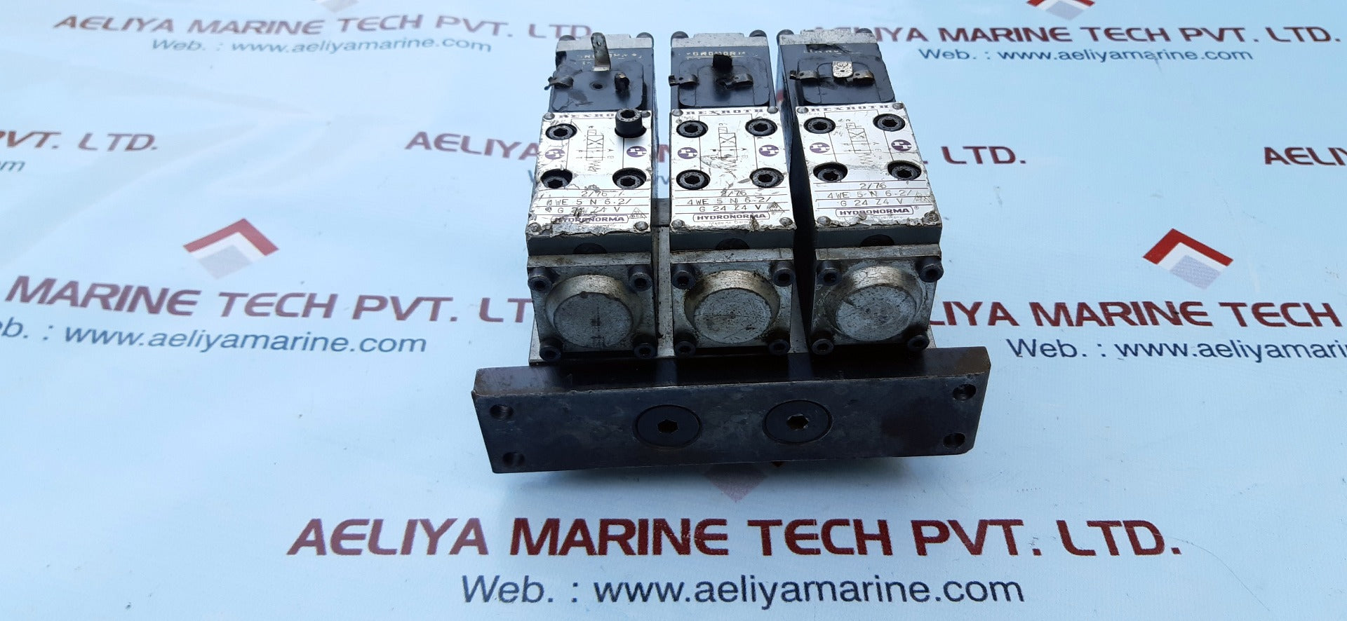 Hydronorma rexroth 2/76 4we 5 n 6.2/g 24 z4 v valve