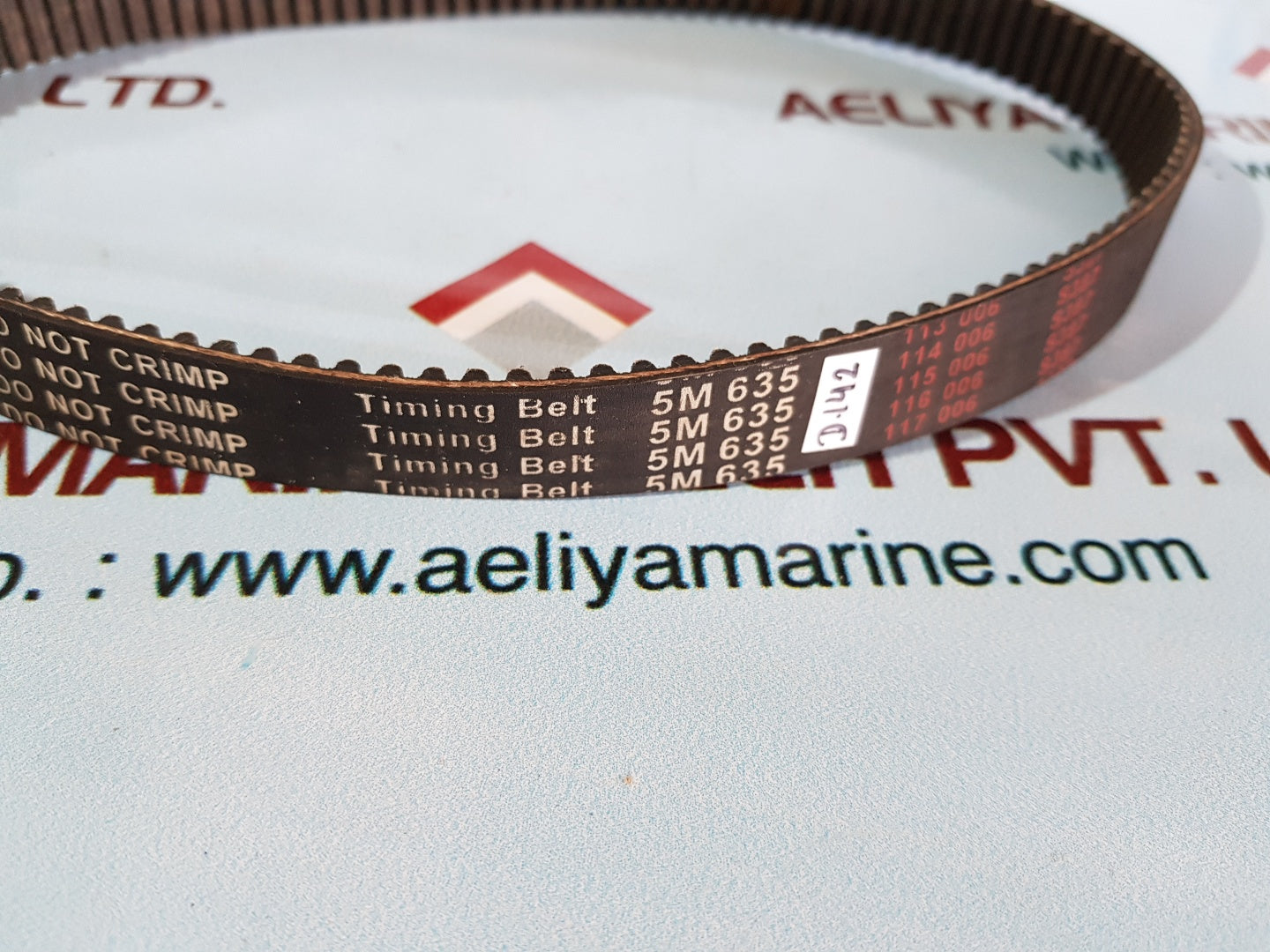 Der 5m 635 timing belt