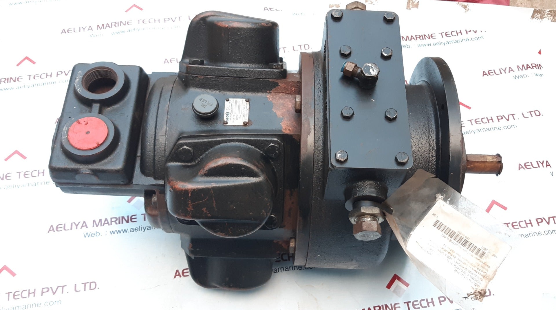 Spx globe r43xxxa10 pneumatic piston motor