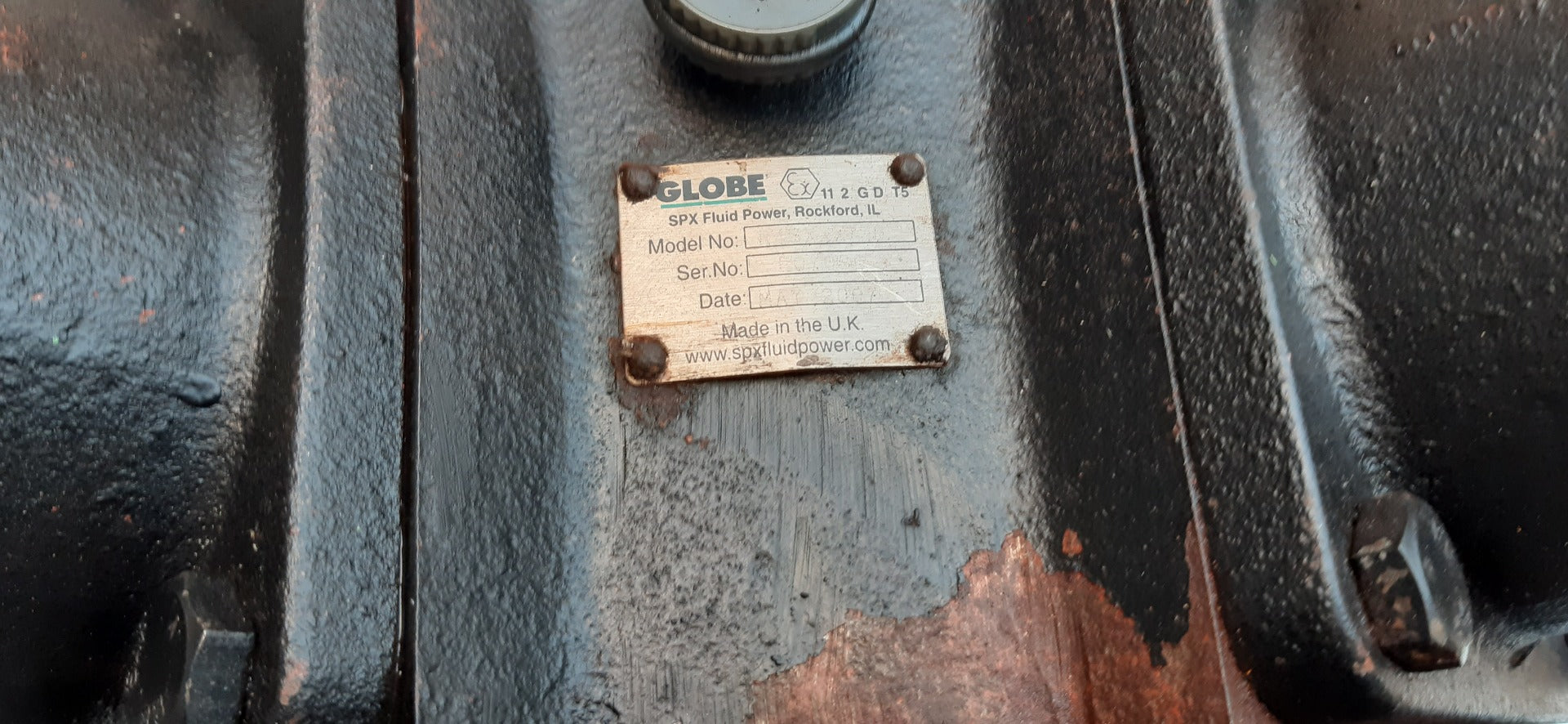 Spx globe r43xxxa10 pneumatic piston motor