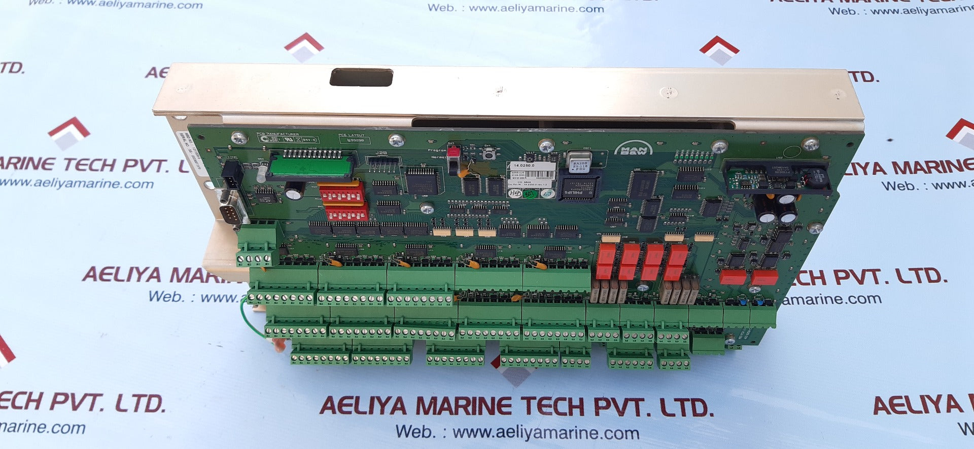 Man b&w 1211636-9 backup control unit rev:1.2