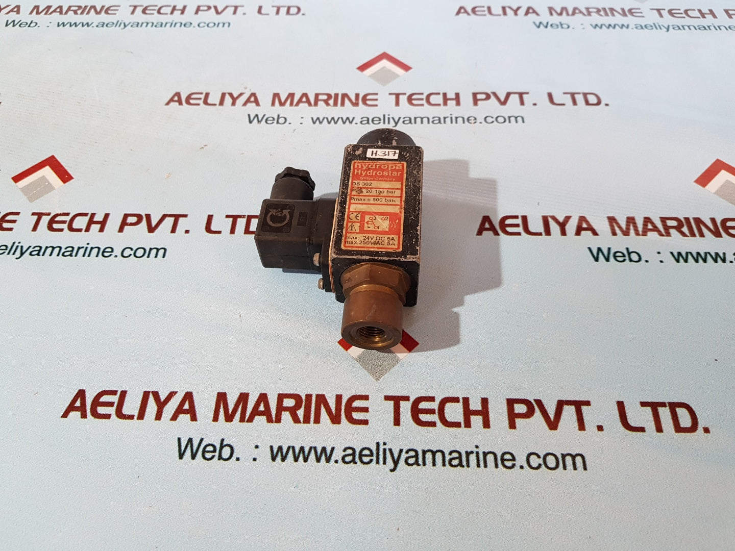 Hydropa hydrostar ds 302 pressure switch pv=20-150 bar pmax=500 bar