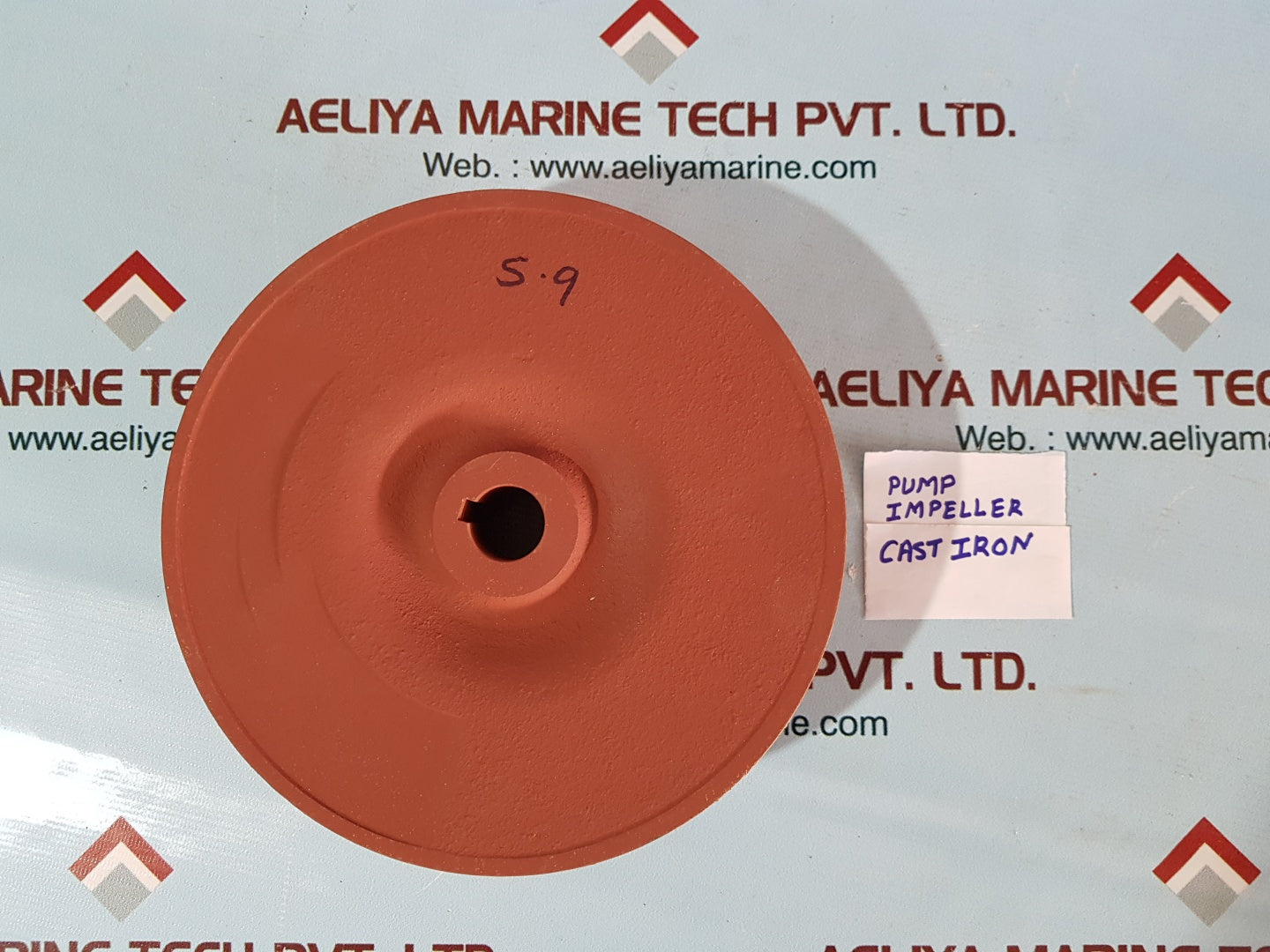 181207 fs-125 pump impeller cast iron