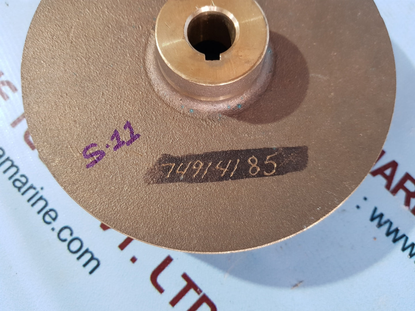 Pump impeller brass 74914185