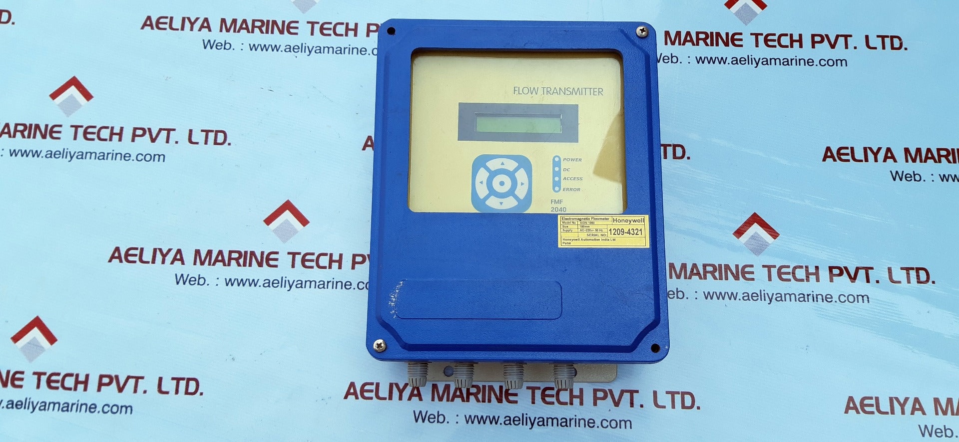 Honeywell xion 1000 electromagnetic flowmeter ac-220v 50hz size:100mm